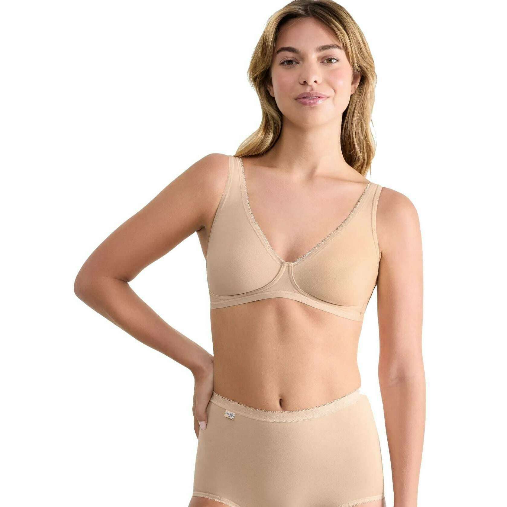 Sloggi Basic+ Soft Bra - Skin Beige - Image 2
