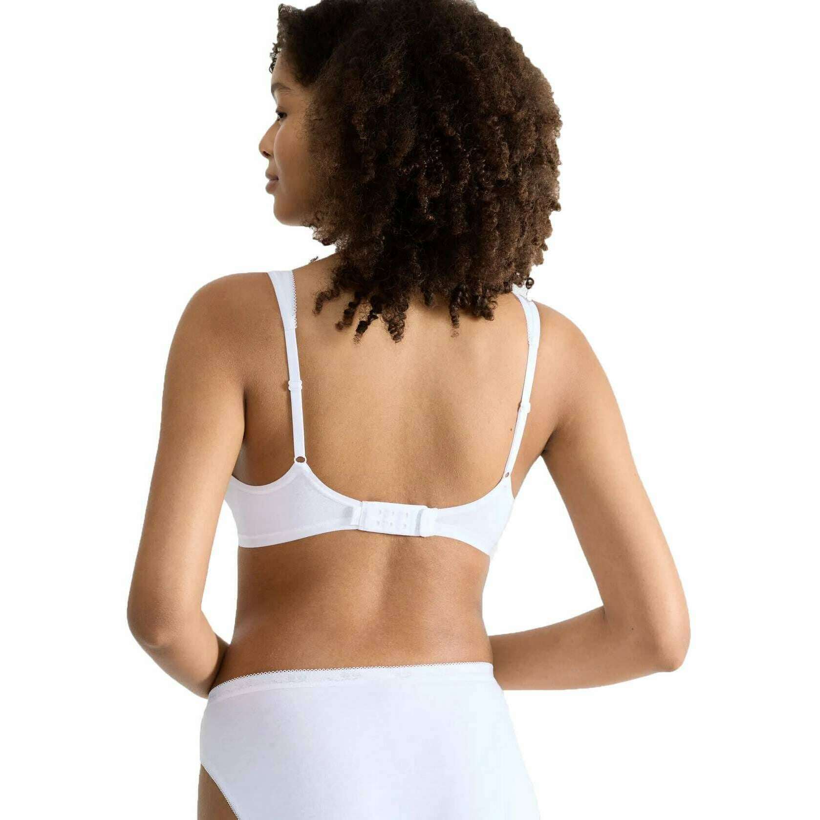 Sloggi Basic+ Soft Bra - White - Image 3