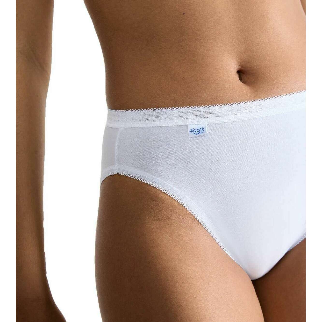 Sloggi Basic+ Tai Knickers - White - Image 4