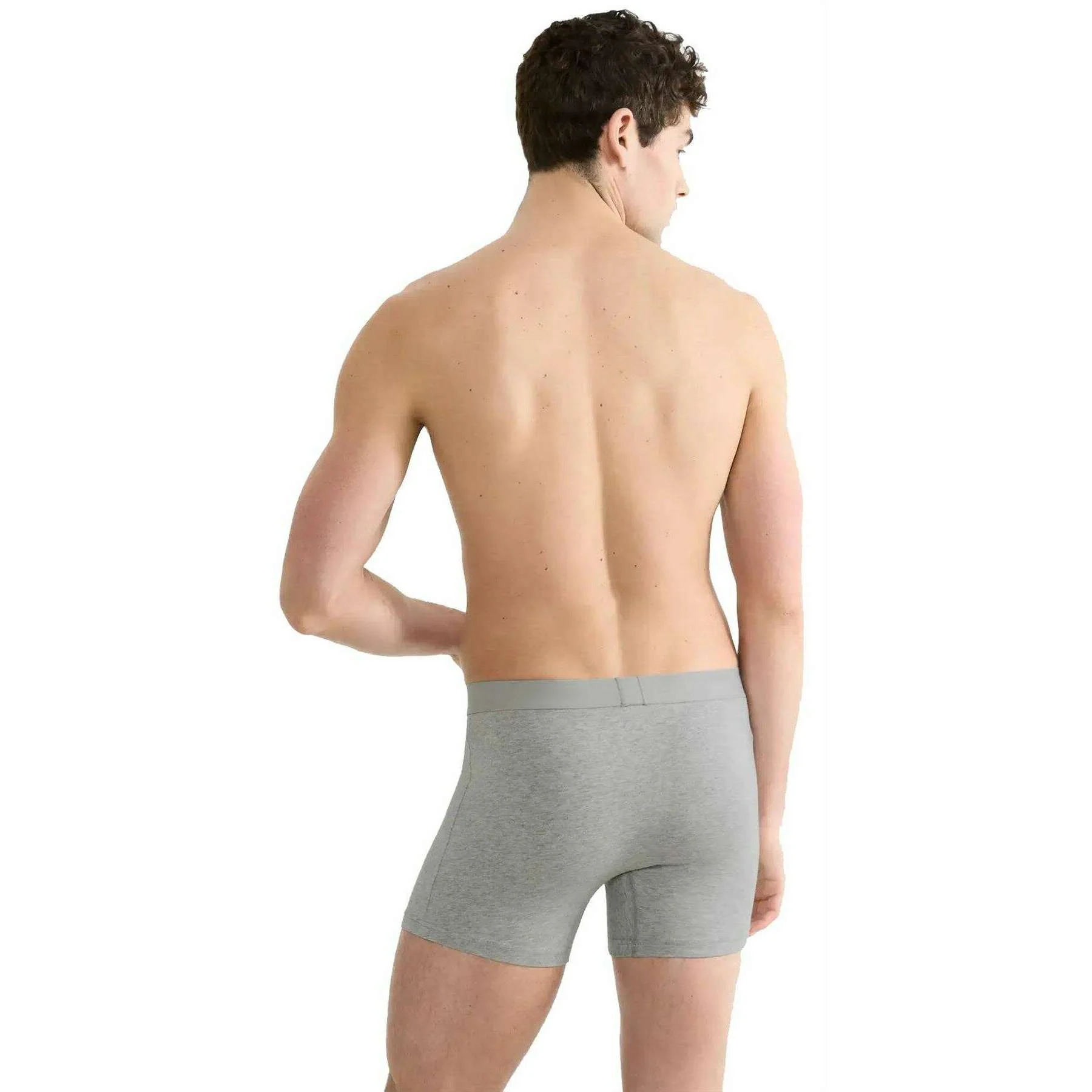 Sloggi Ever Ease 2 Pack Boxer Short - Dark Grey Melange - Image 4