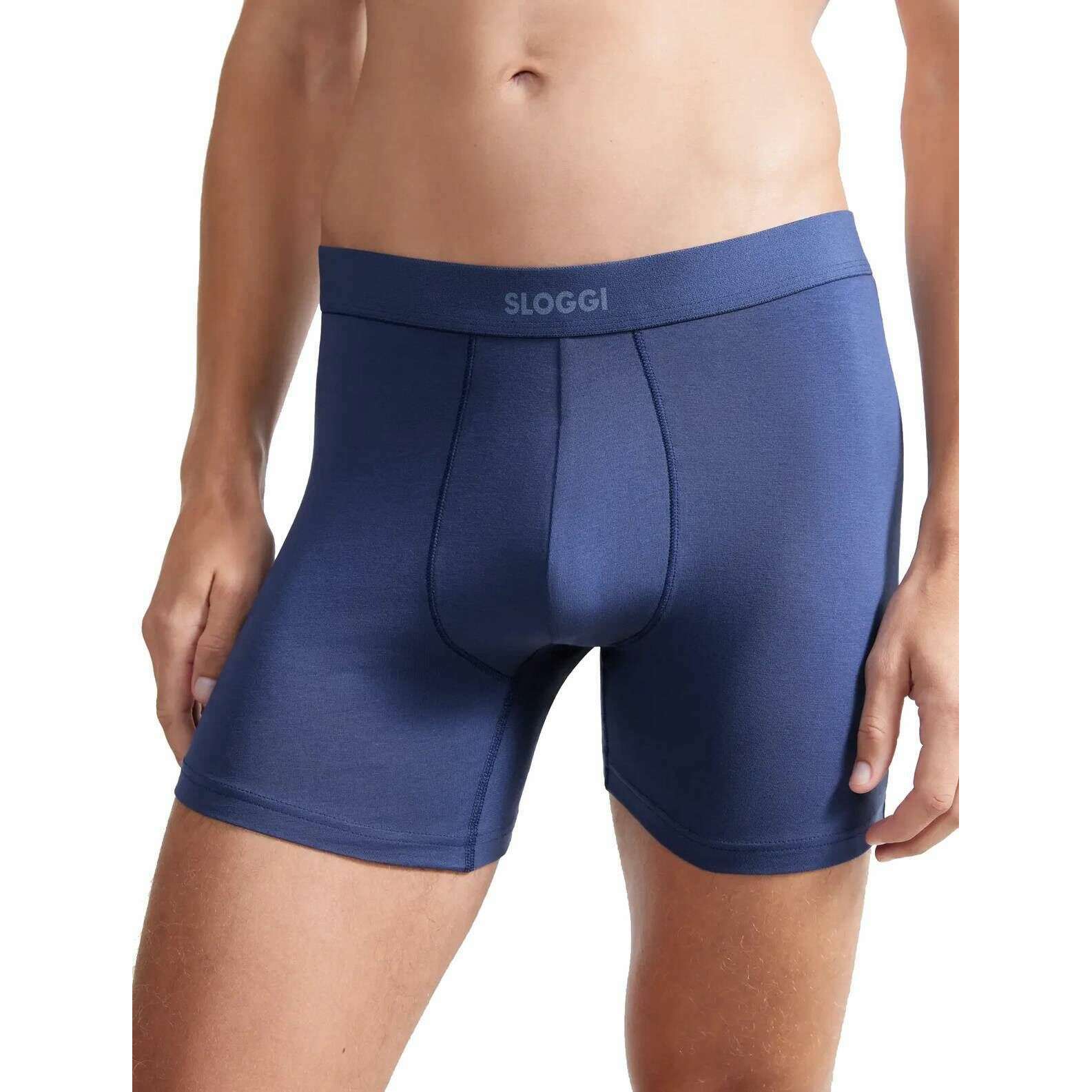 Sloggi Ever Ease 2 Pack Boxer Short - Deep Cobalt Blue - Image 5
