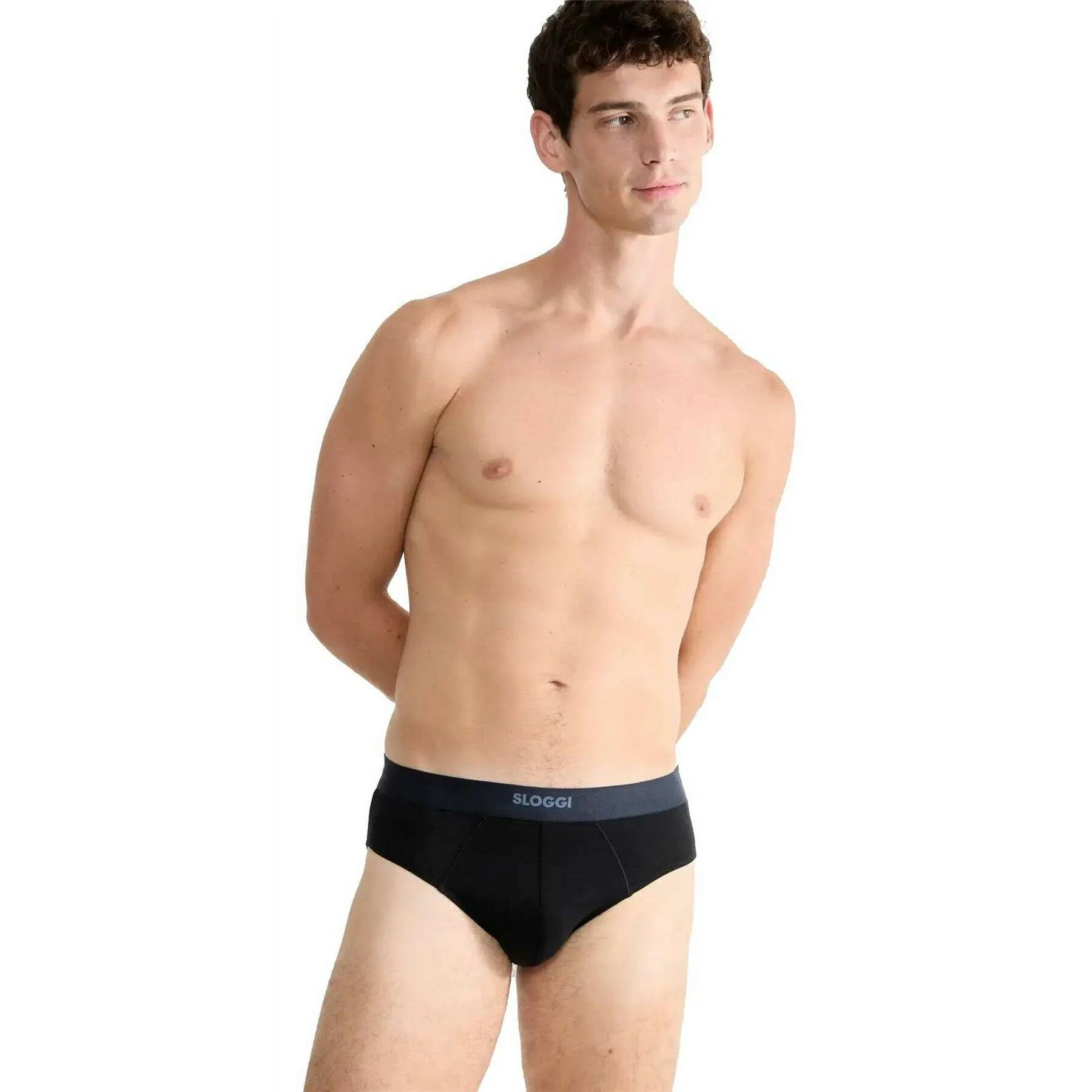 Sloggi Ever Ease 2 Pack Brief - Black - Image 3