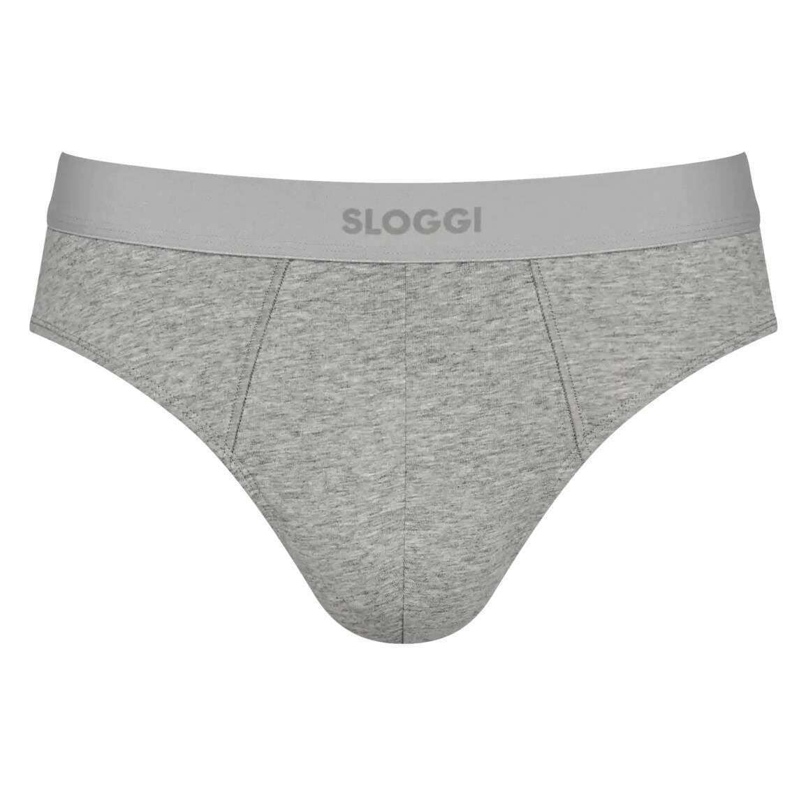 Sloggi Ever Ease 2 Pack Brief - Dark Grey Melange - Image 2