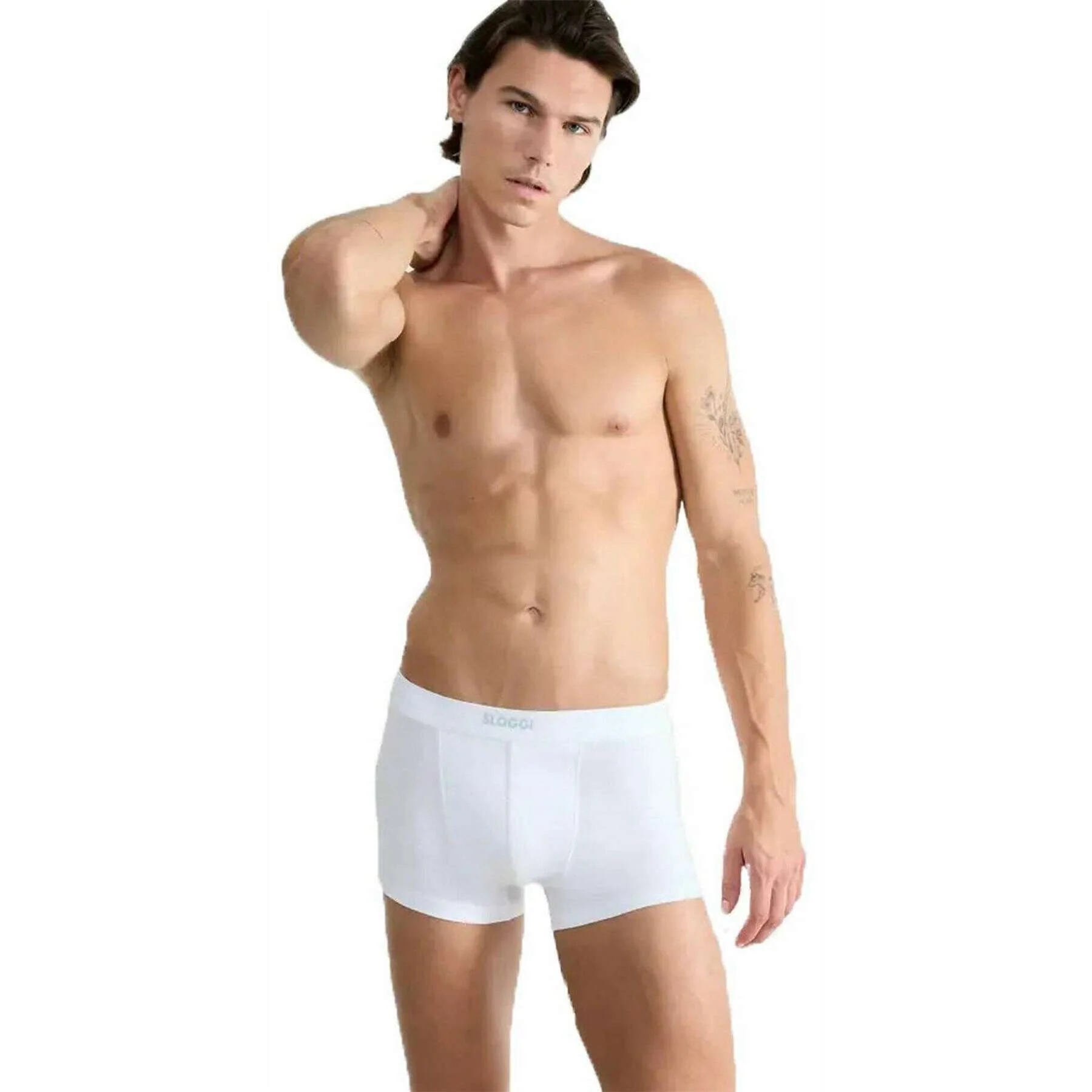 Sloggi Ever Ease 2 Pack Hipster Brief - White - Image 3