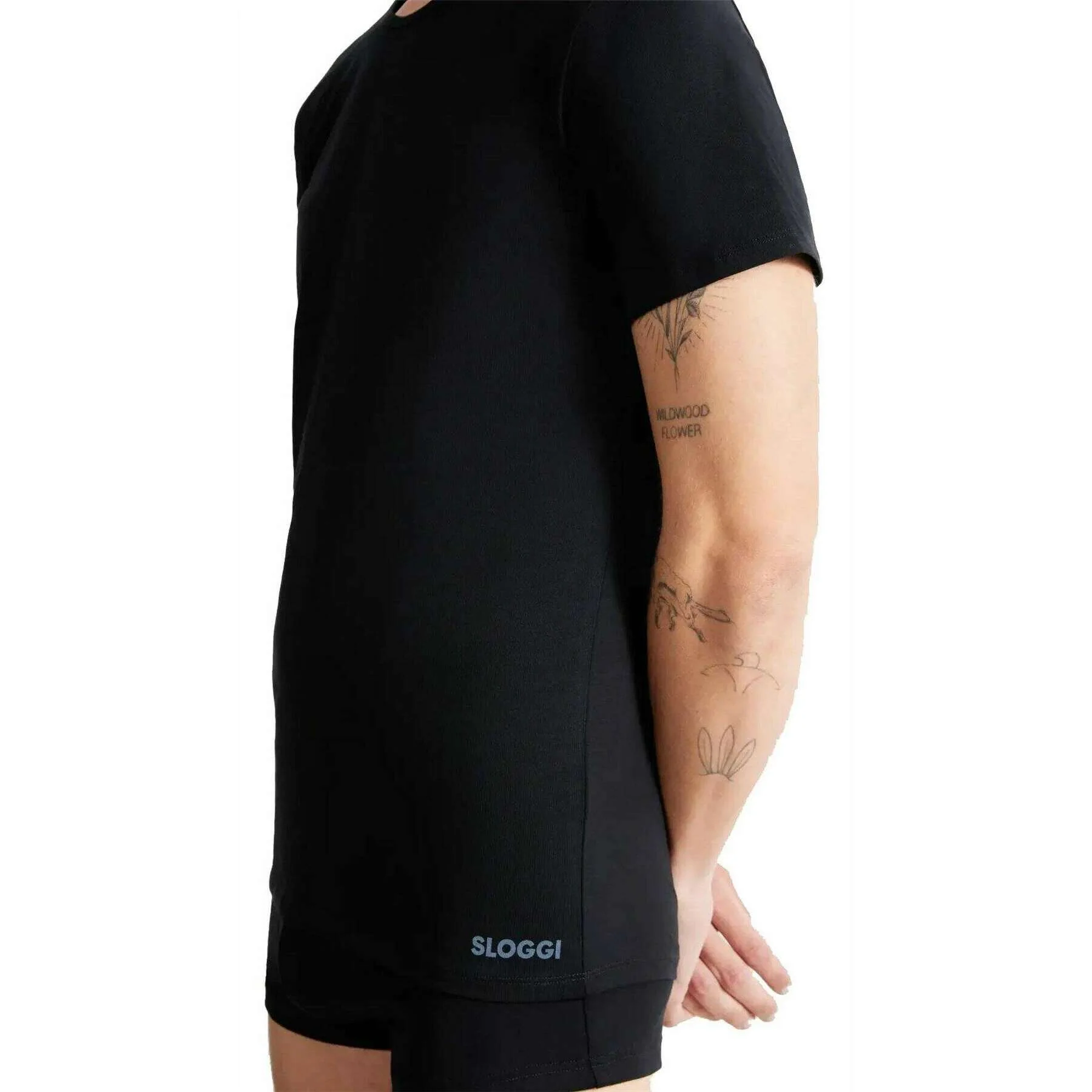 Sloggi Ever Ease O-Neck T-Shirt - Black - Image 4