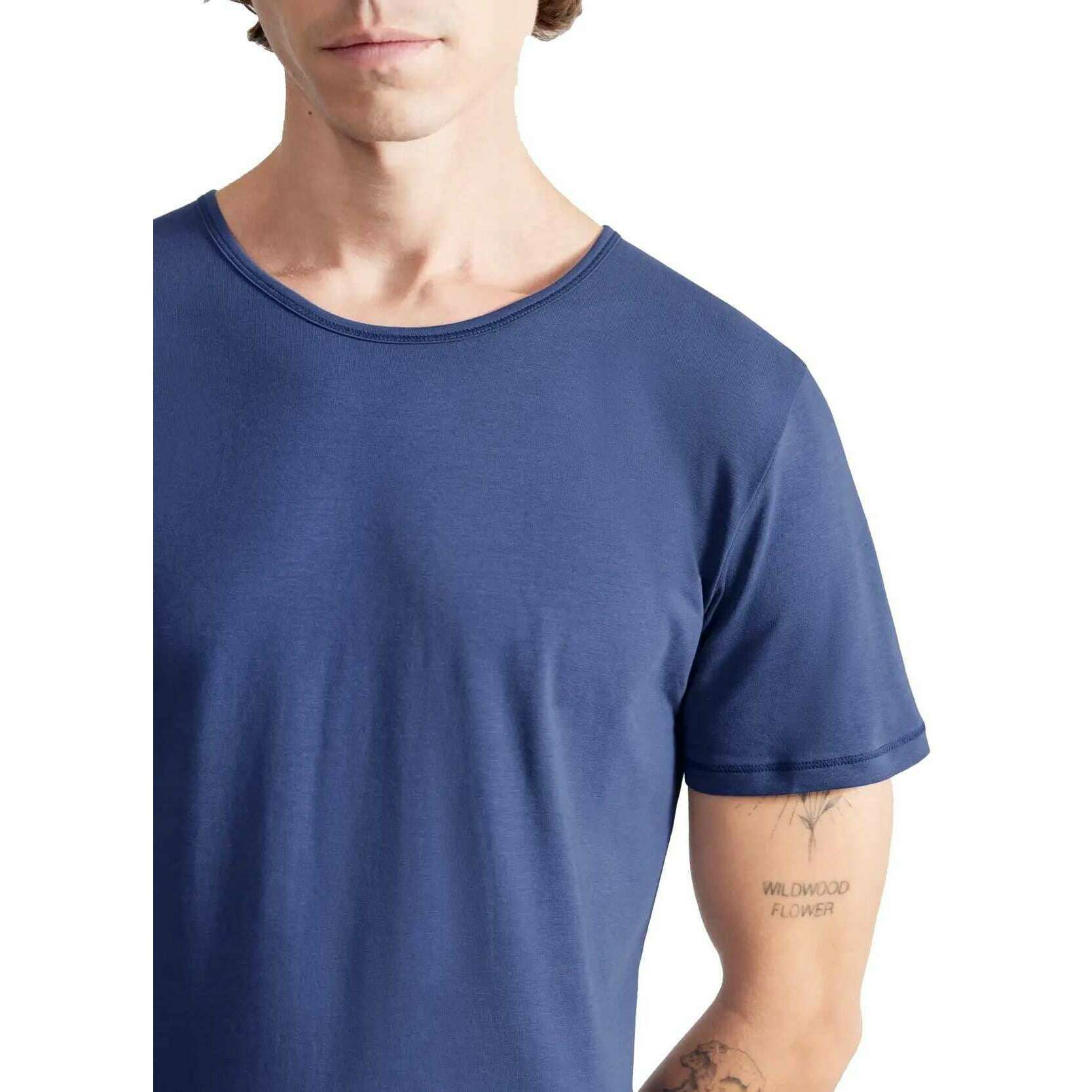 Sloggi Ever Ease O-Neck T-Shirt - Deep Cobalt Blue - Image 4