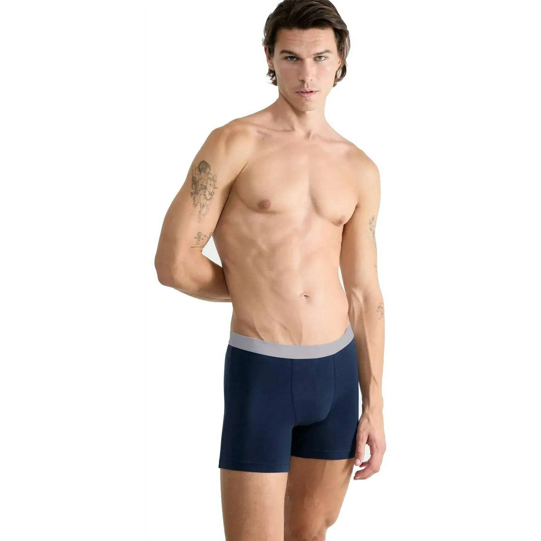 Sloggi GO ABC 2.0 2 Pack Boxer Short - Navy - Image 3