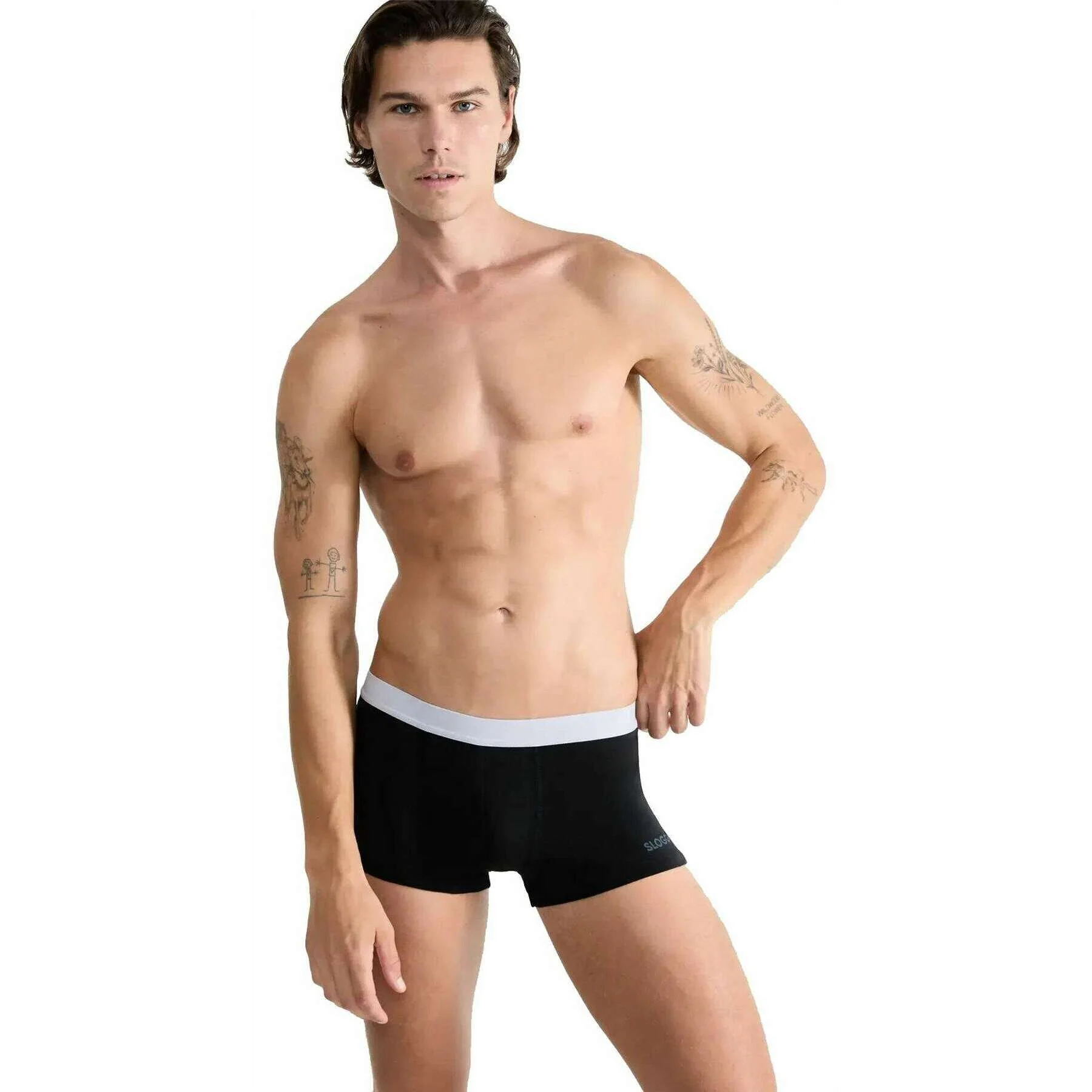 Sloggi GO ABC 2.0 2 Pack Hipster Brief - Black - Image 3