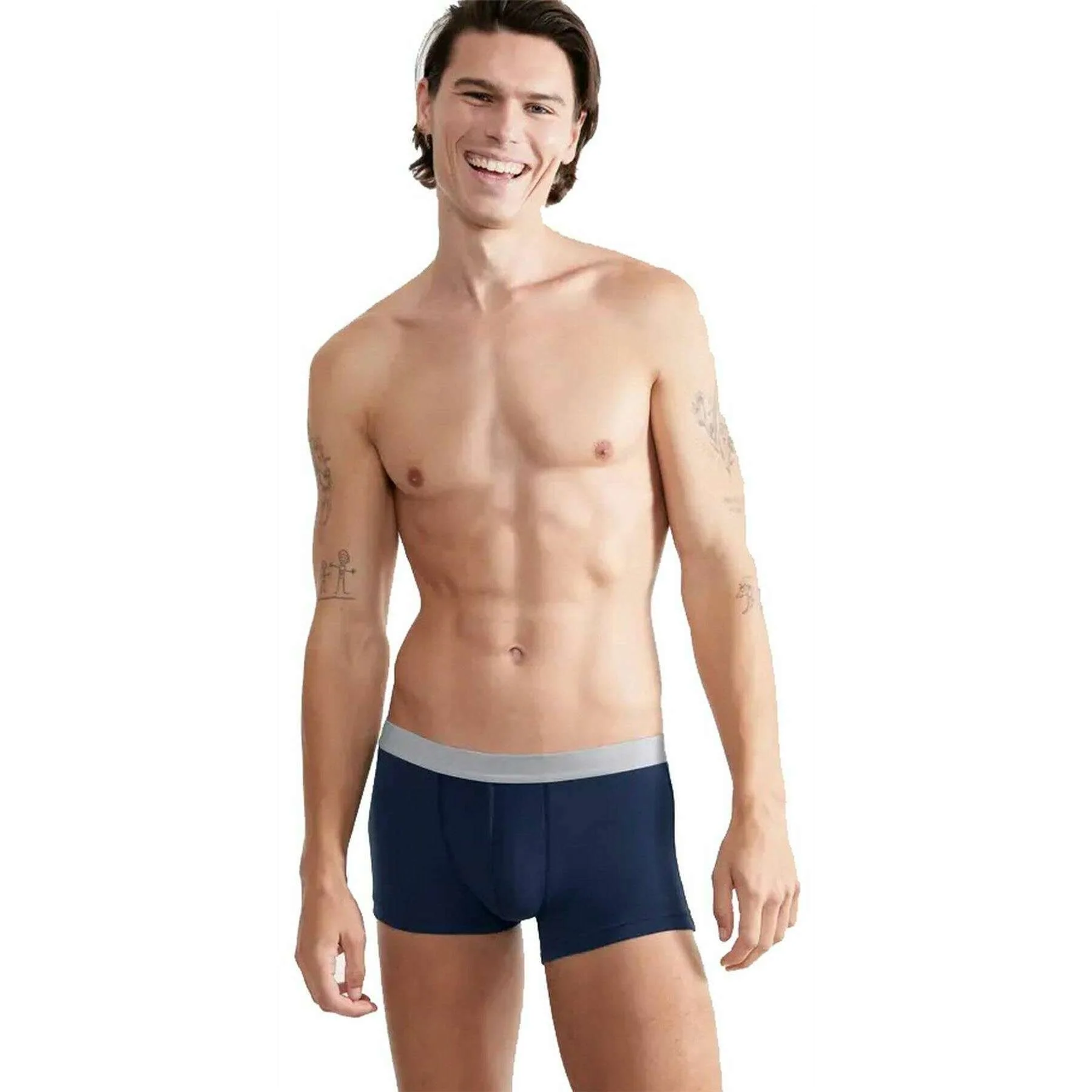 Sloggi GO ABC 2.0 2 Pack Hipster Brief - Navy - Image 3