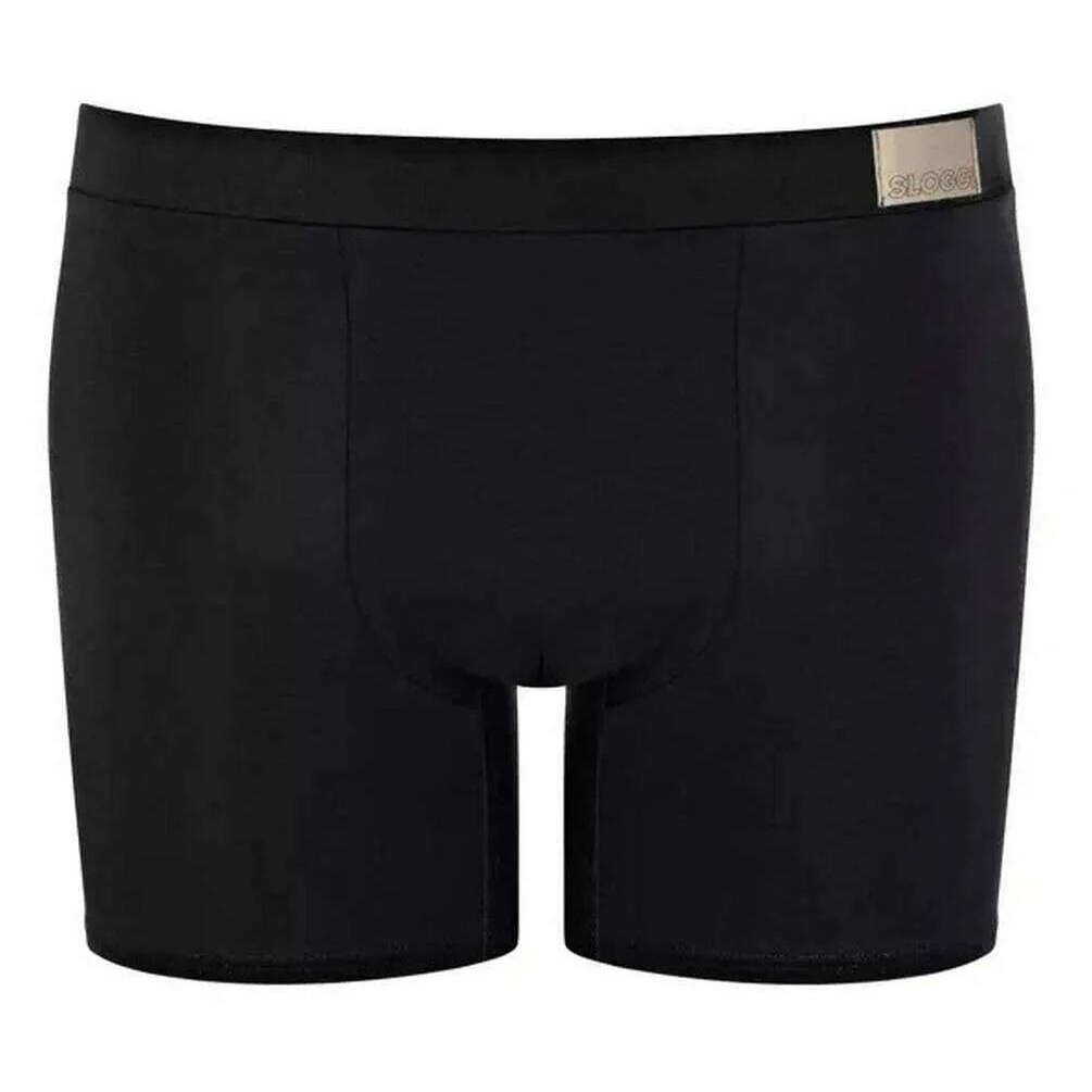 Sloggi GO Natural 2 Pack Boxer Short - Black - Image 2