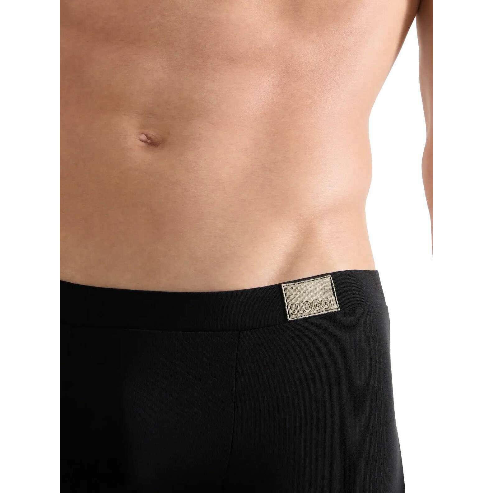 Sloggi GO Natural 2 Pack Boxer Short - Black - Image 5