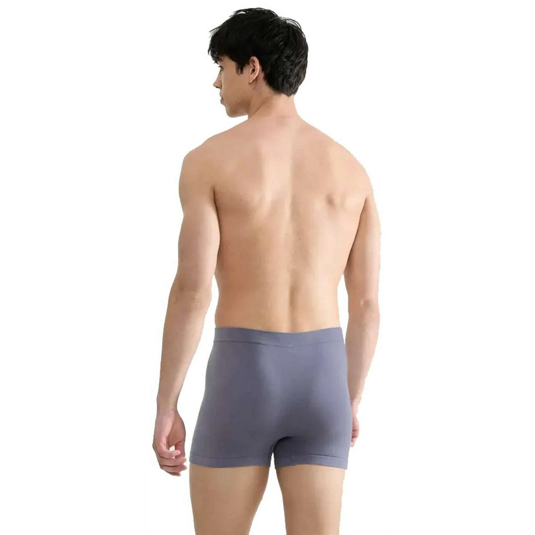 Sloggi GO Smooth 2 Pack Boxer Short - Black/Grey - Image 5
