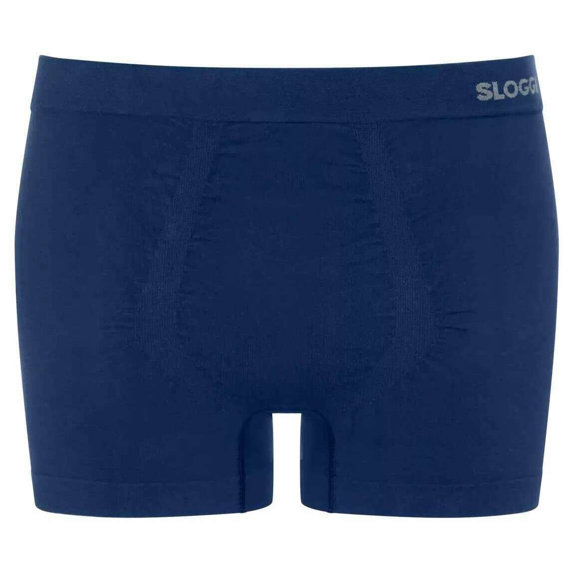 Sloggi GO Smooth 2 Pack Boxer Short - Deep Water Blue - Image 2