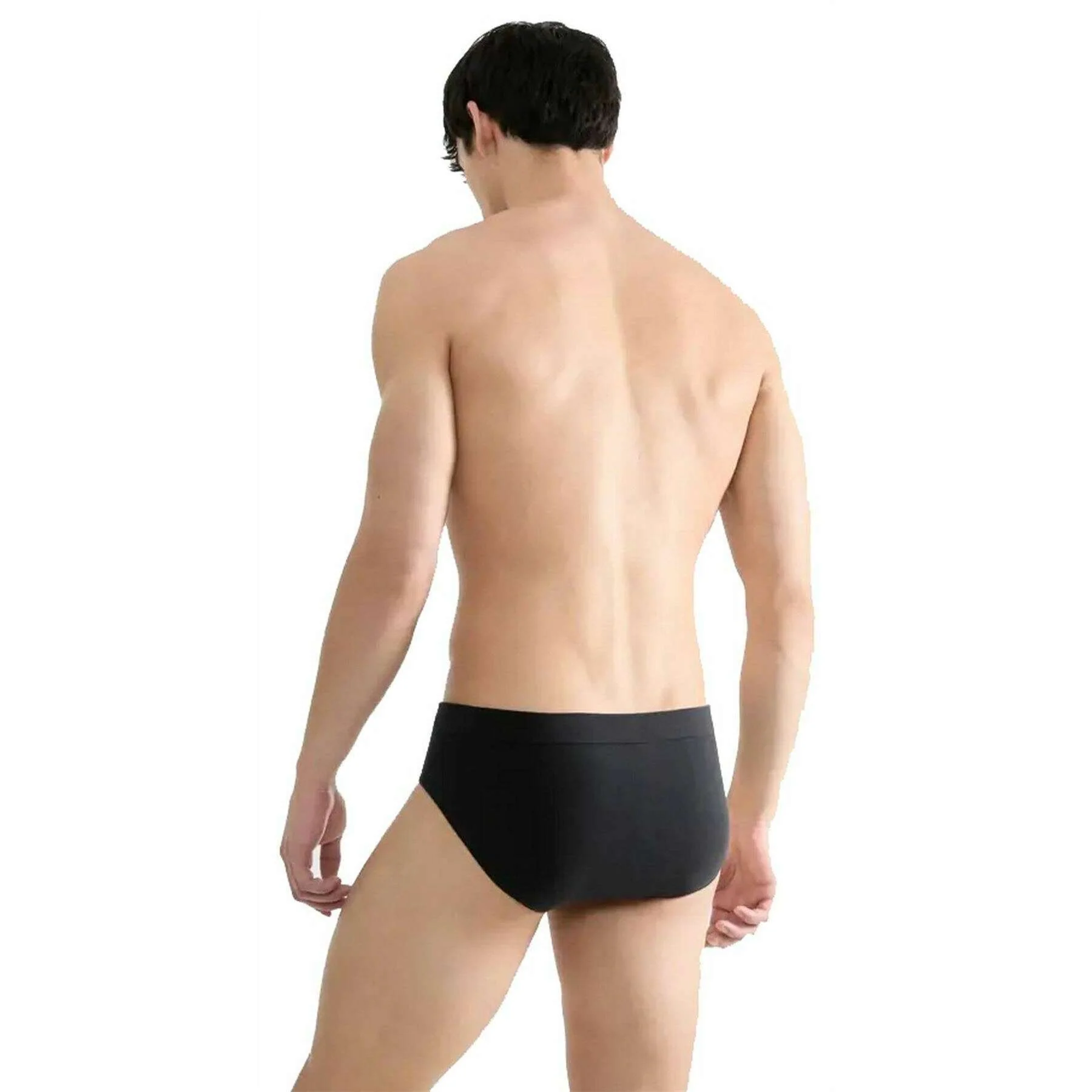 Sloggi GO Smooth 2 Pack Brief - Black/Grey - Image 5