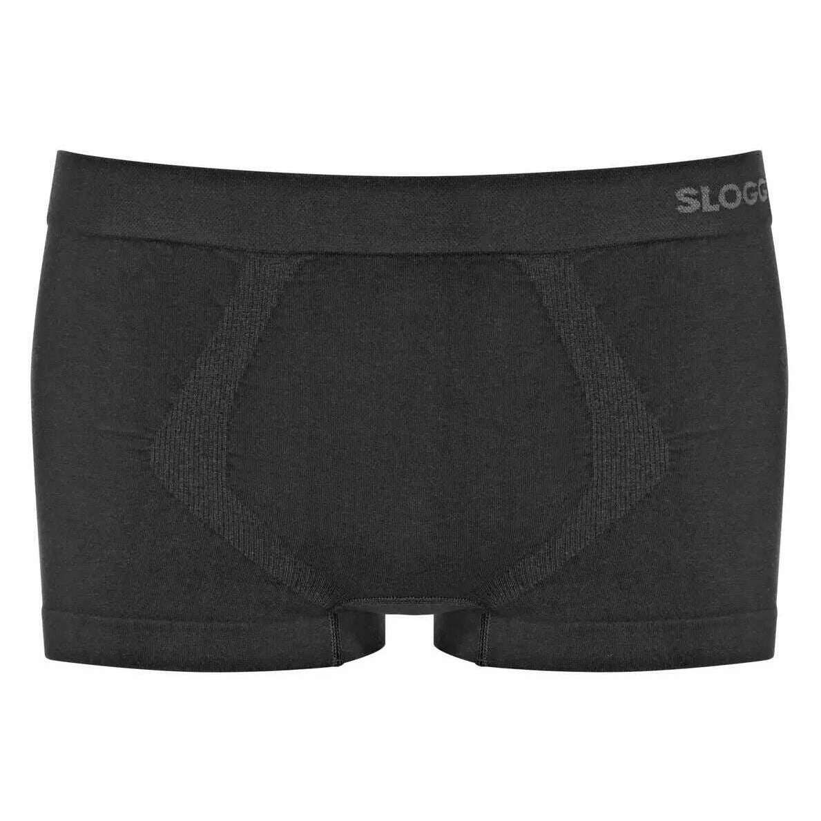 Sloggi GO Smooth 2 Pack Hipster Brief - Black/Grey - Image 3