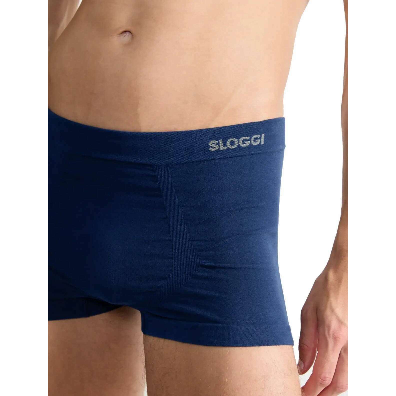 Sloggi GO Smooth 2 Pack Hipster Brief - Deep Water Blue - Image 5