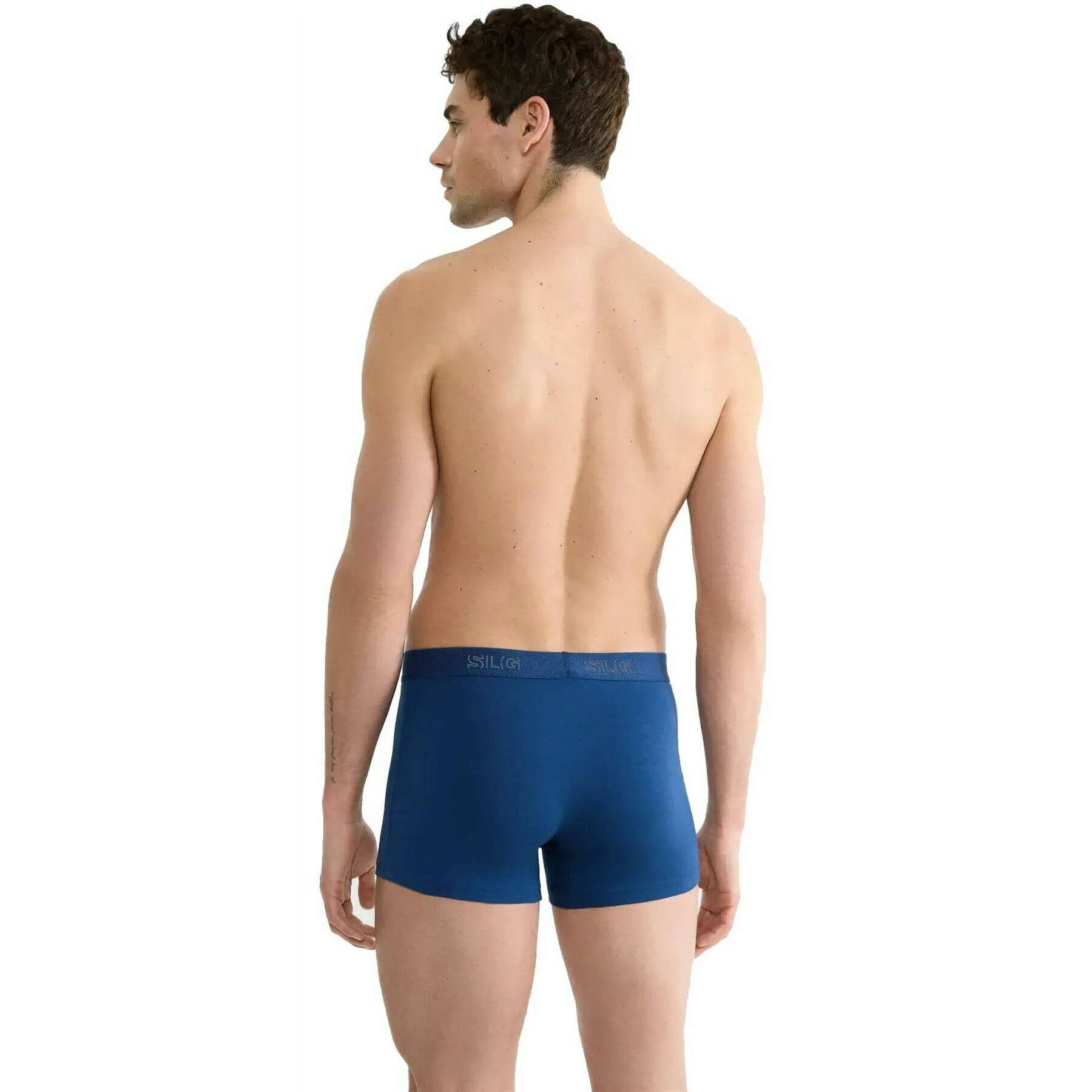 Sloggi SLG Base 2 Pack Trunk - Black/Blue - Image 5