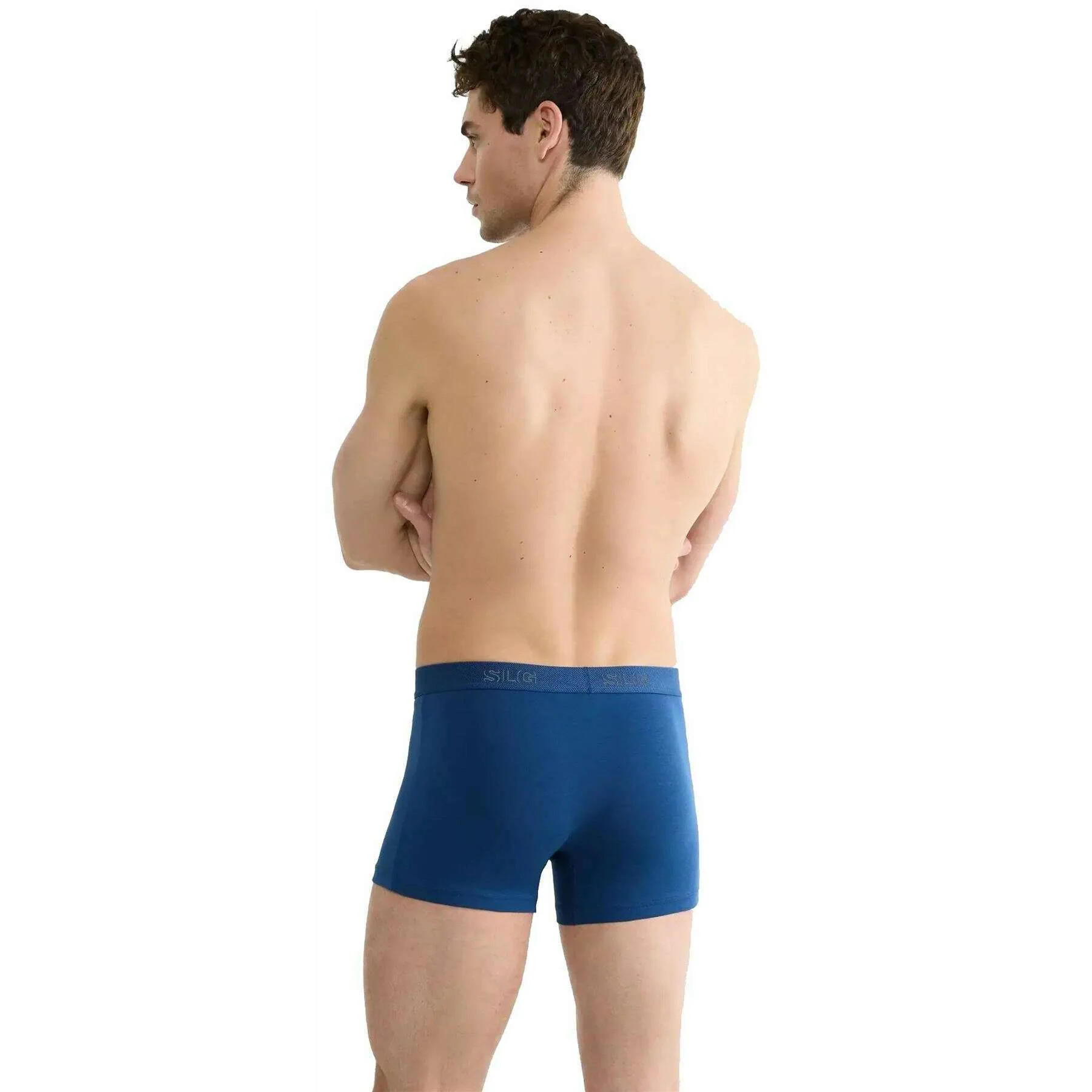 Sloggi SLG Base 2 Pack Trunk - Blue/Grey - Image 5