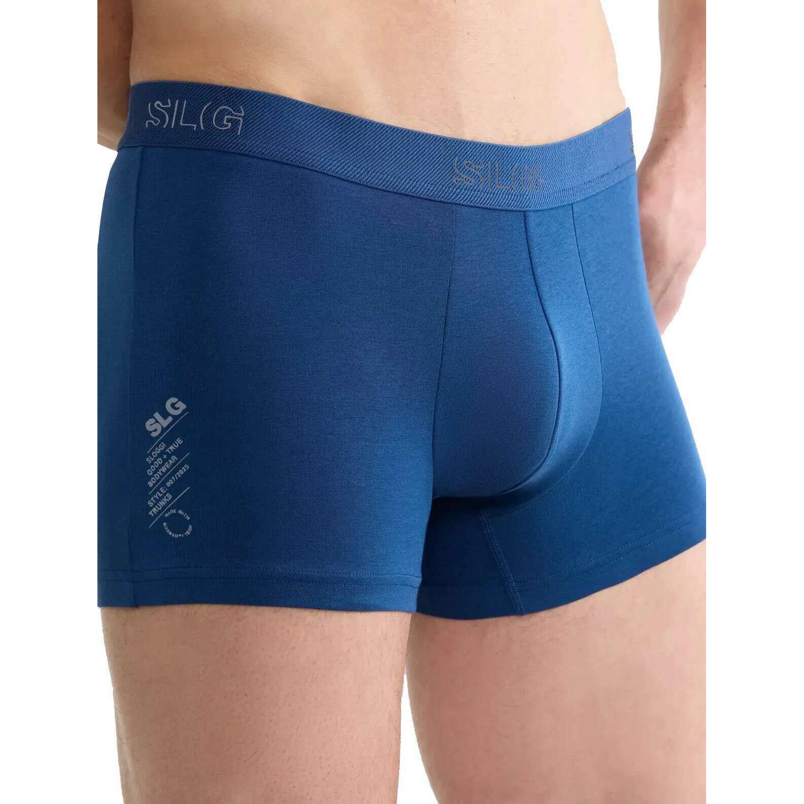 Sloggi SLG Base 2 Pack Trunk - Blue/Grey - Image 6