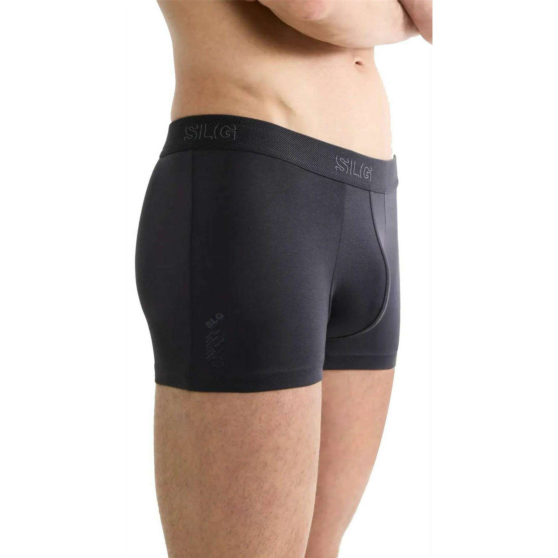 Sloggi SLG Base 2 Pack Trunk - Charcoal Grey - Image 5