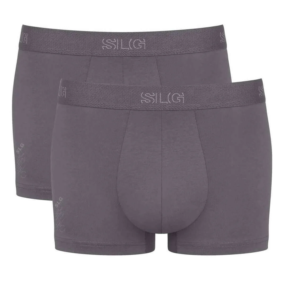 Sloggi SLG Base 2 Pack Trunk - Shiver Grey
