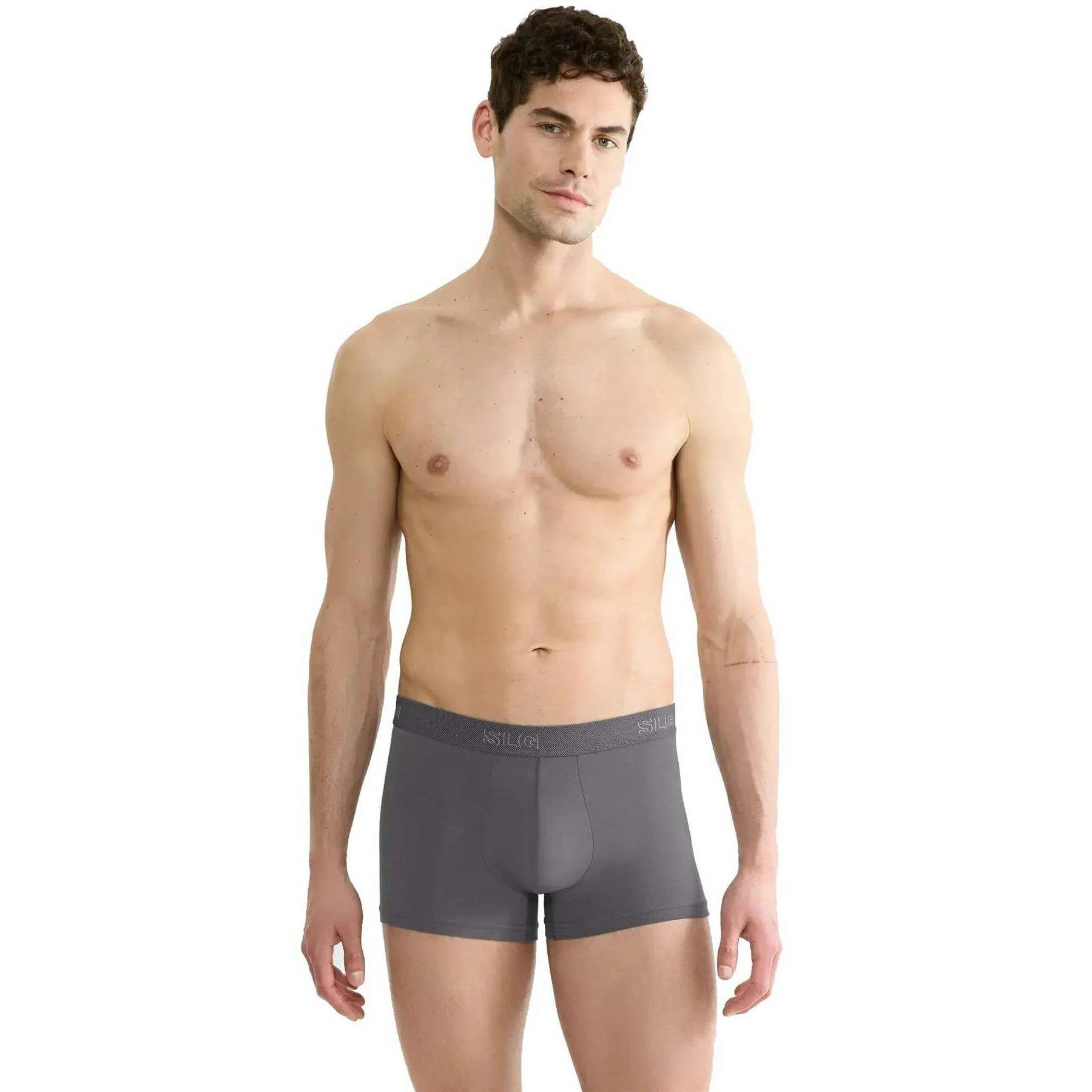 Sloggi SLG Base 2 Pack Trunk - Shiver Grey - Image 3