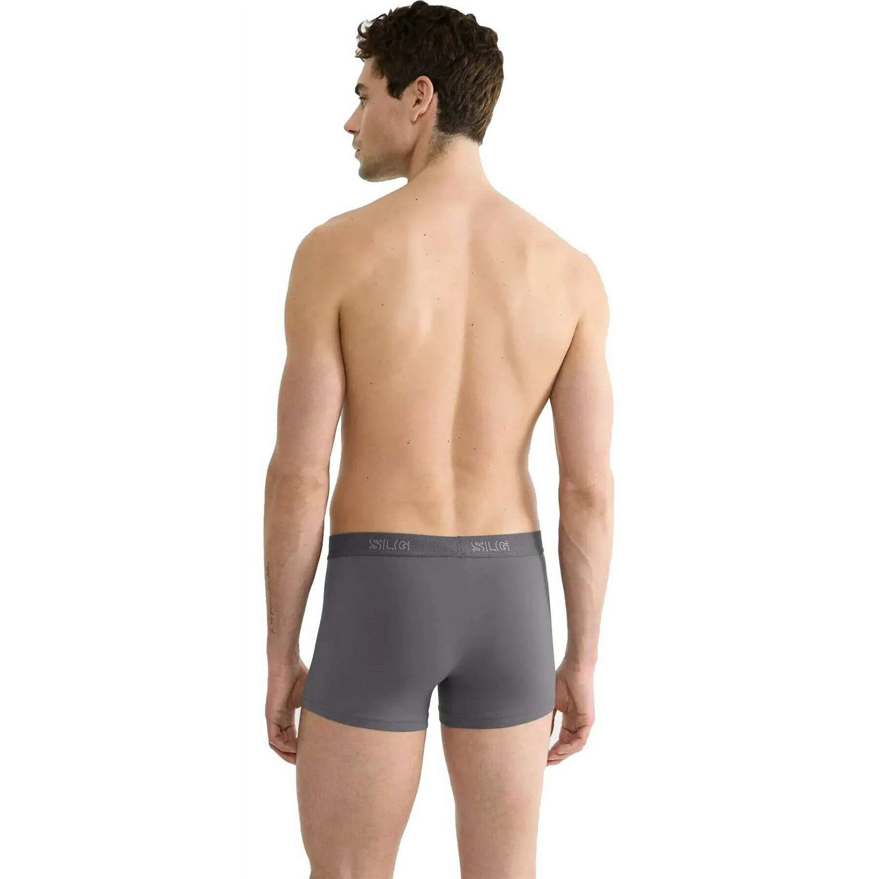 Sloggi SLG Base 2 Pack Trunk - Shiver Grey - Image 4