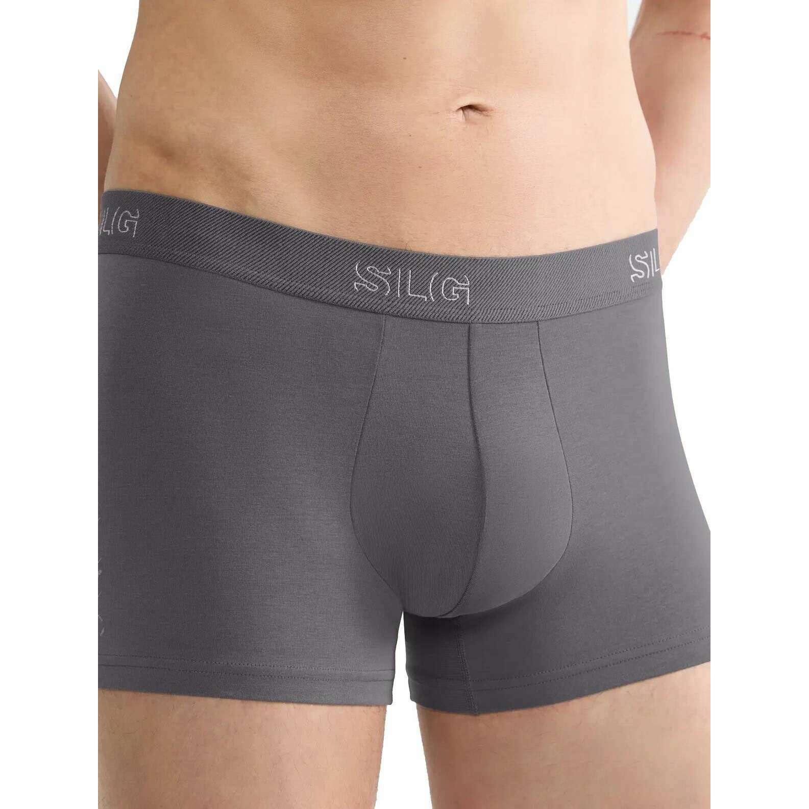 Sloggi SLG Base 2 Pack Trunk - Shiver Grey - Image 5