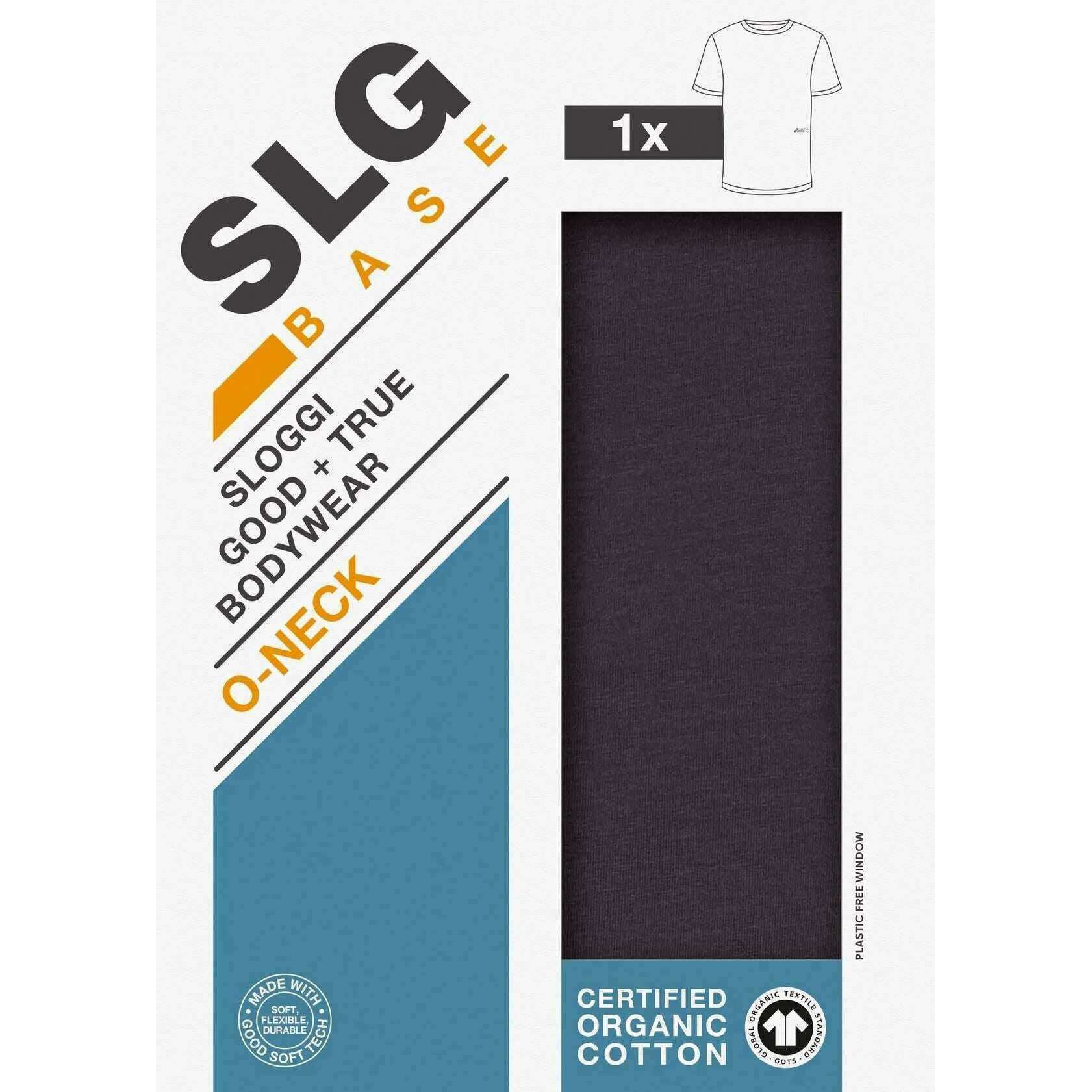 Sloggi SLG Base O-Neck T-Shirt - Charcoal Grey - Image 5