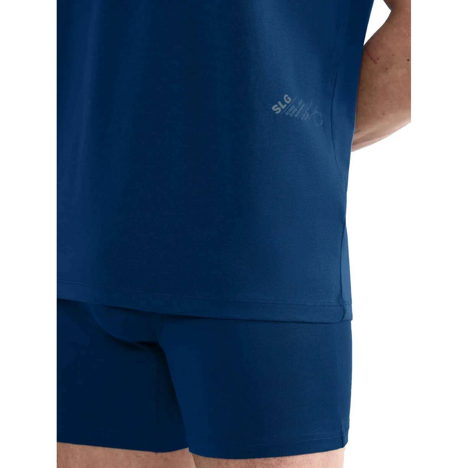 Sloggi SLG Base O-Neck T-Shirt - Ultramarine Blue - Image 4
