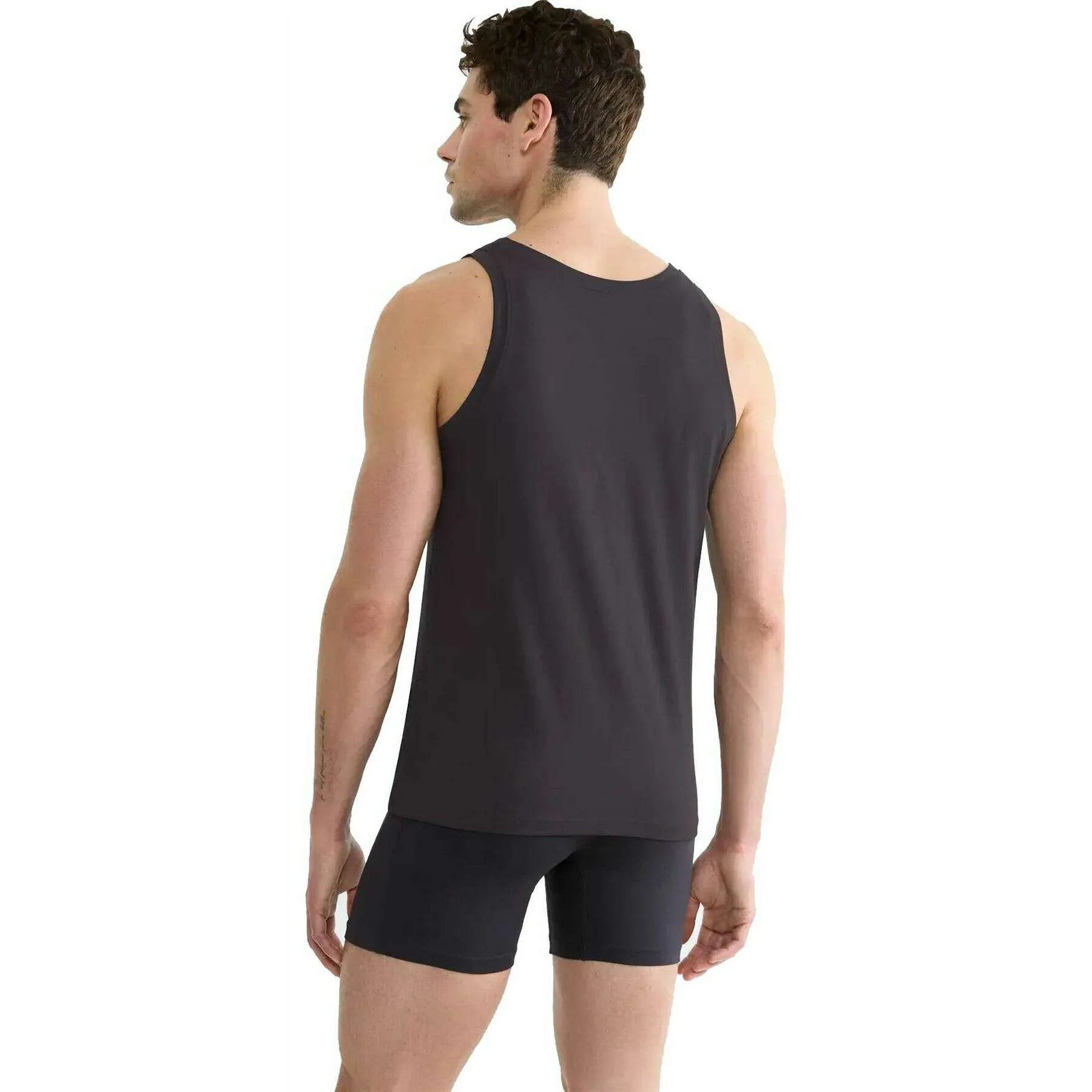 Sloggi SLG Base Tank Top - Charcoal Grey - Image 3