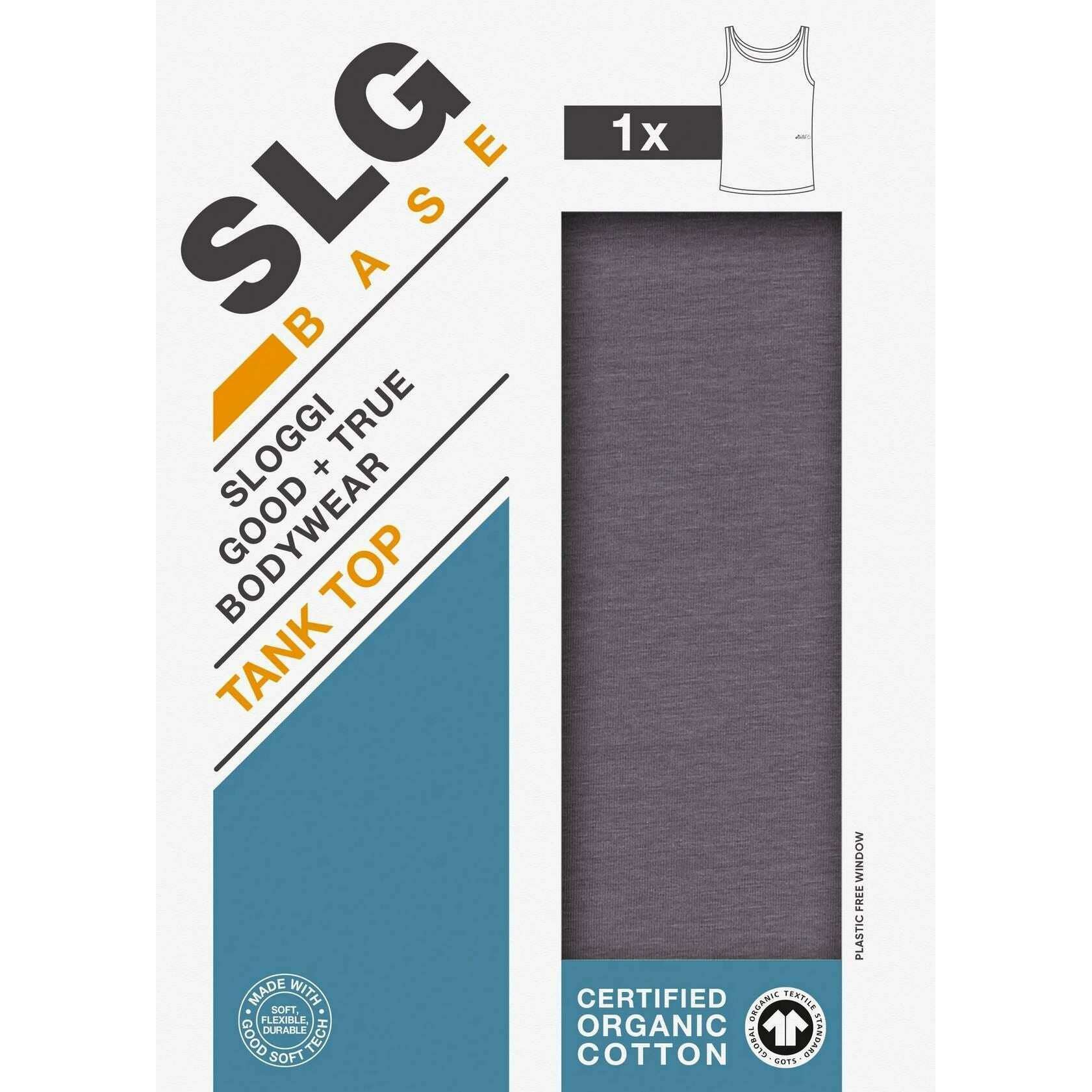 Sloggi SLG Base Tank Top - Shiver Grey - Image 5