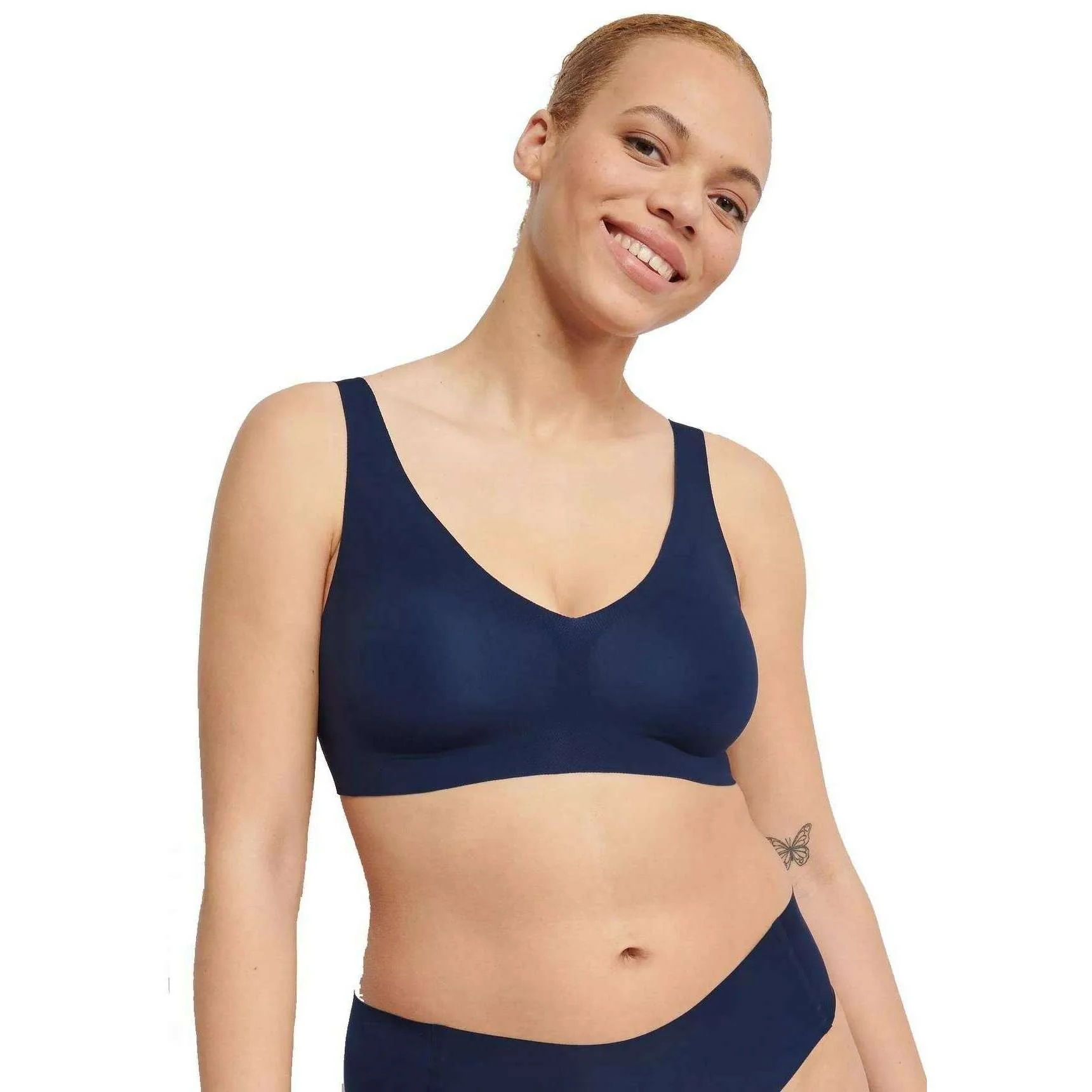 Sloggi Zero Feel 2.0 Bralette - Navy Blue - Image 3