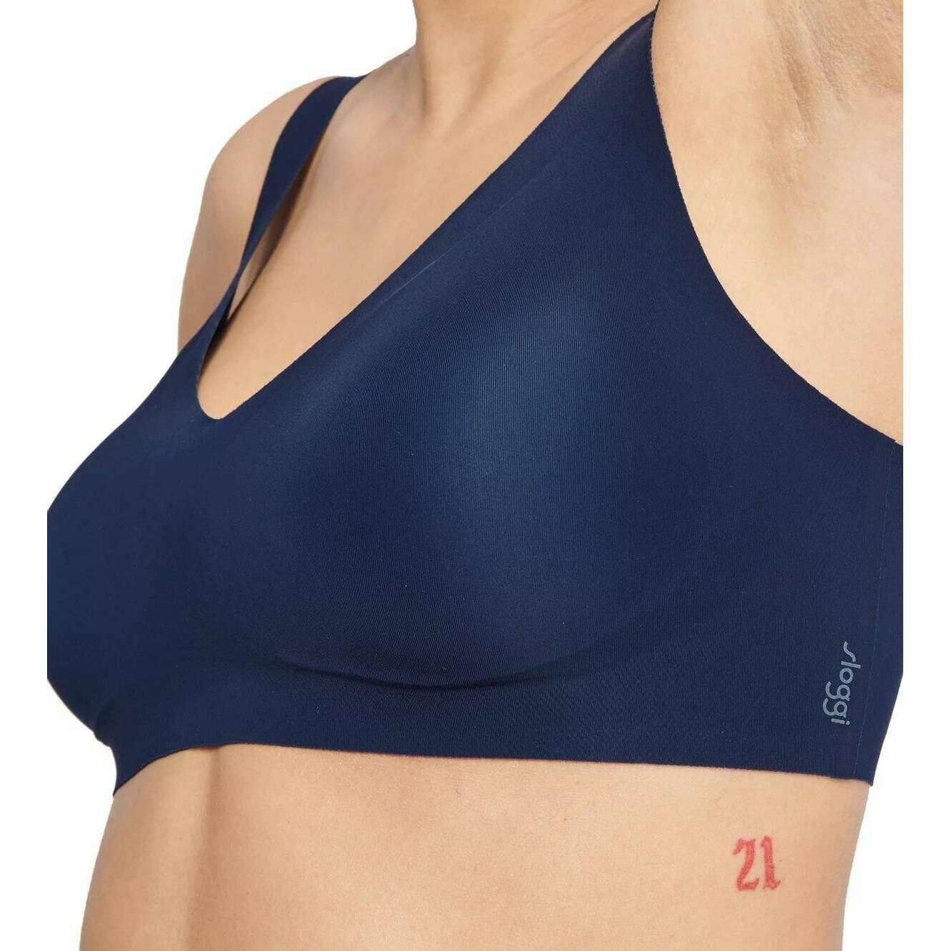 Sloggi Zero Feel 2.0 Bralette - Navy Blue - Image 5