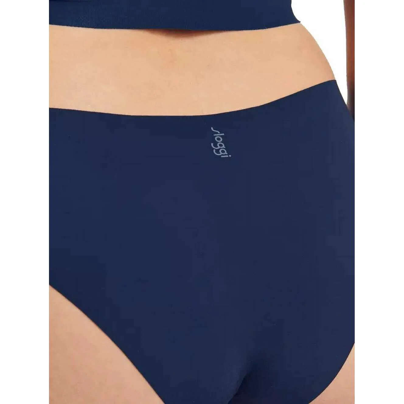 Sloggi Zero Feel 2.0 High Leg Briefs - Navy Blue - Image 5