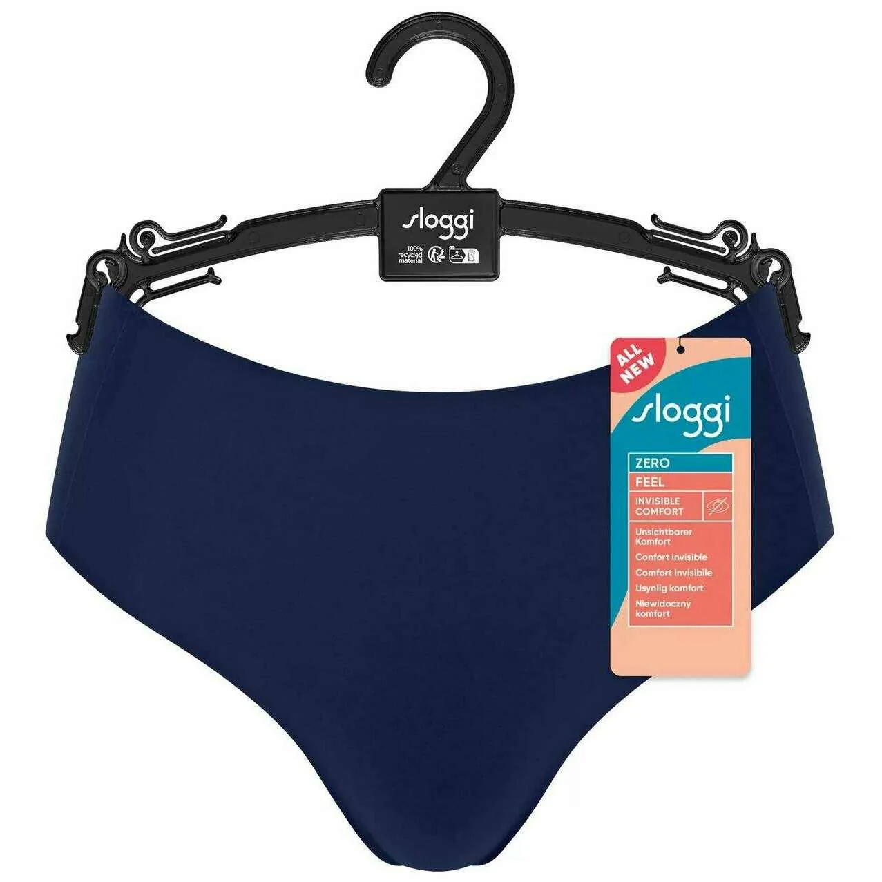 Sloggi Zero Feel 2.0 High Waist Knickers - Navy Blue - Image 6