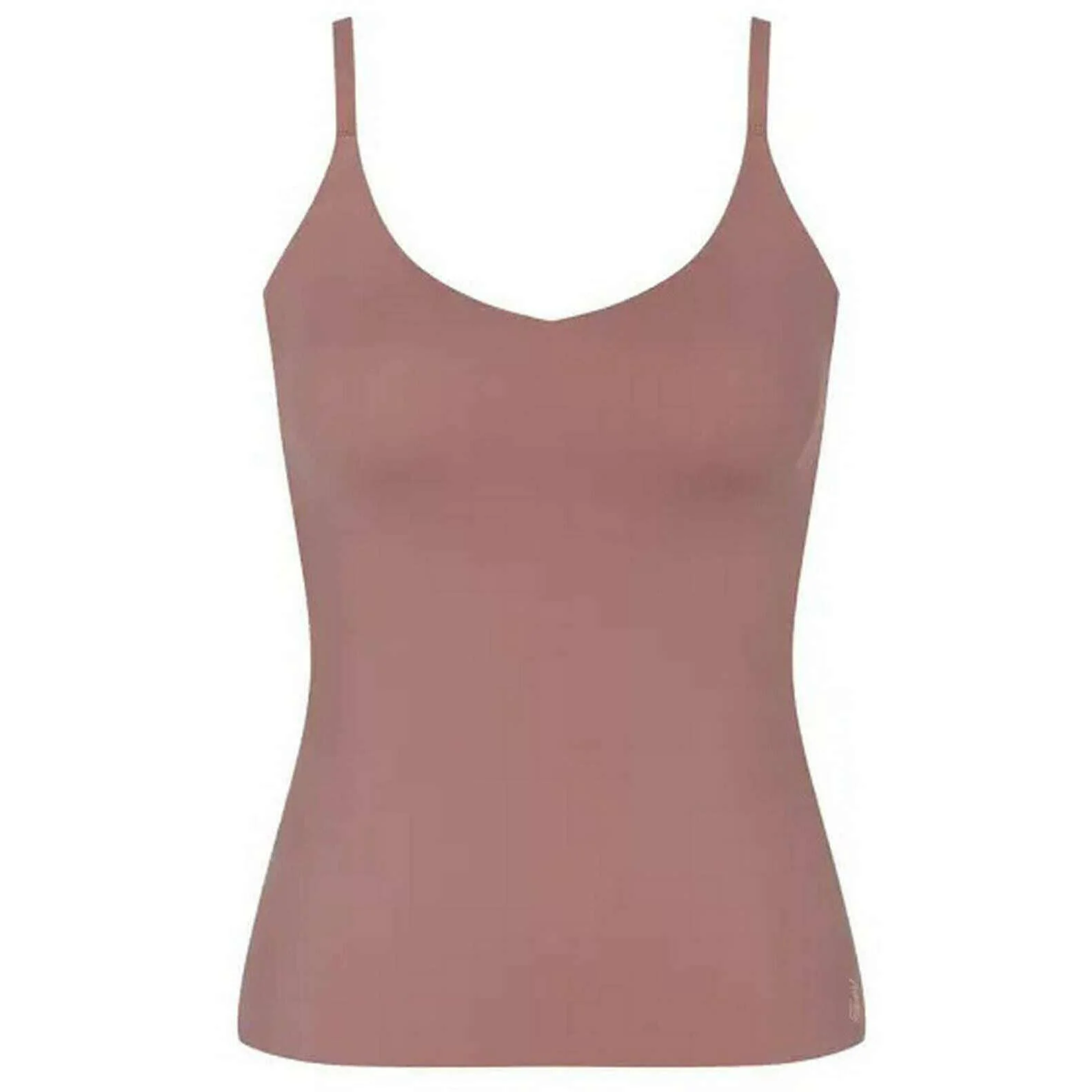 Sloggi Zero Feel 2.0 Spaghetti Top - Cacao Brown