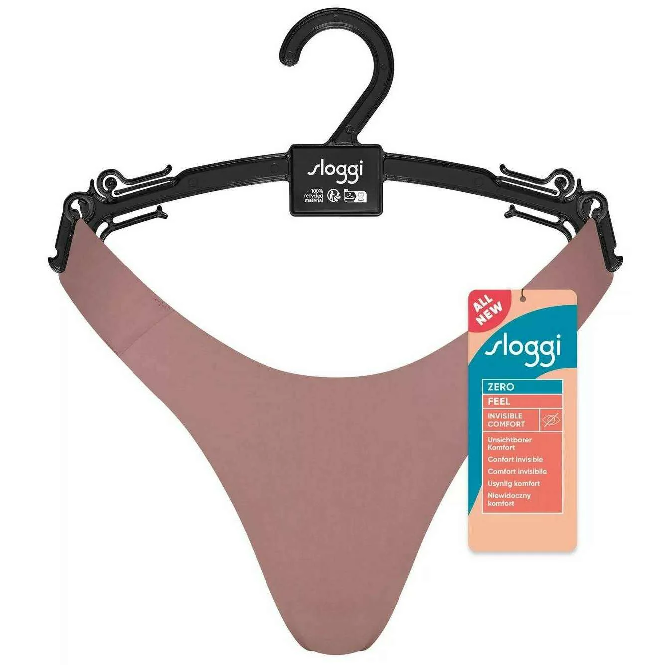 Sloggi Zero Feel 2.0 Tiny Tanga Briefs - Cacao Brown - Image 6