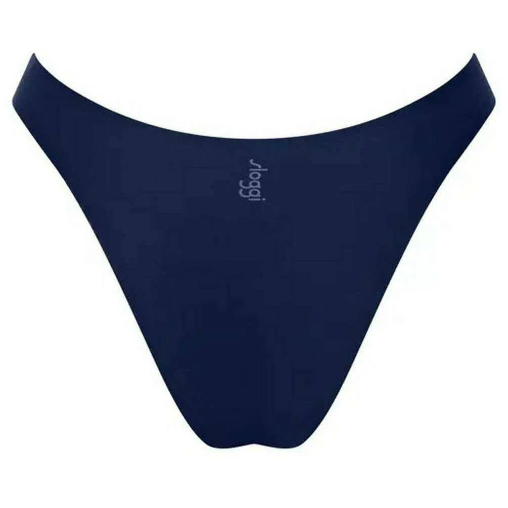 Sloggi Zero Feel 2.0 Tiny Tanga Briefs - Navy Blue - Image 2