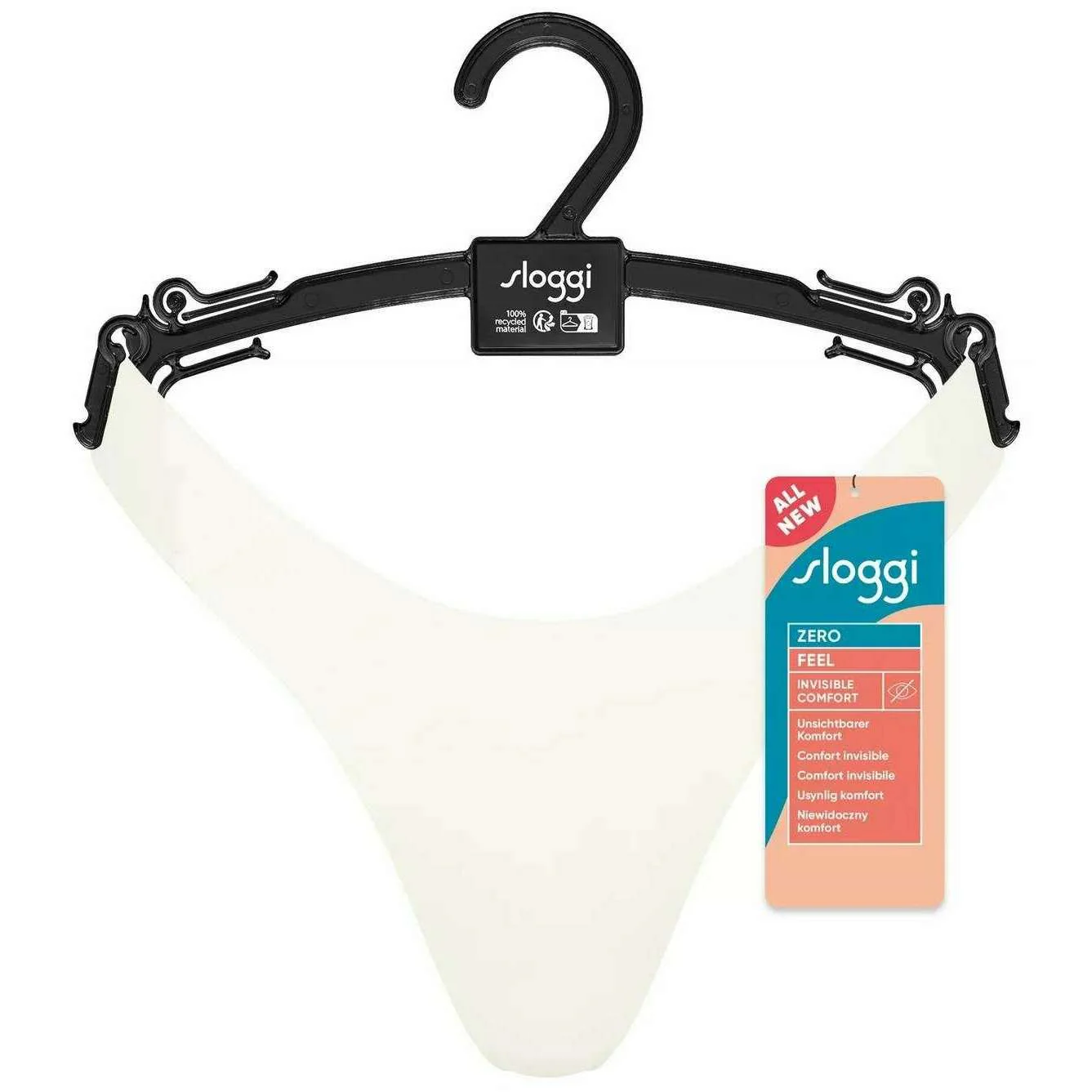 Sloggi Zero Feel 2.0 Tiny Tanga Briefs - Silk White - Image 6