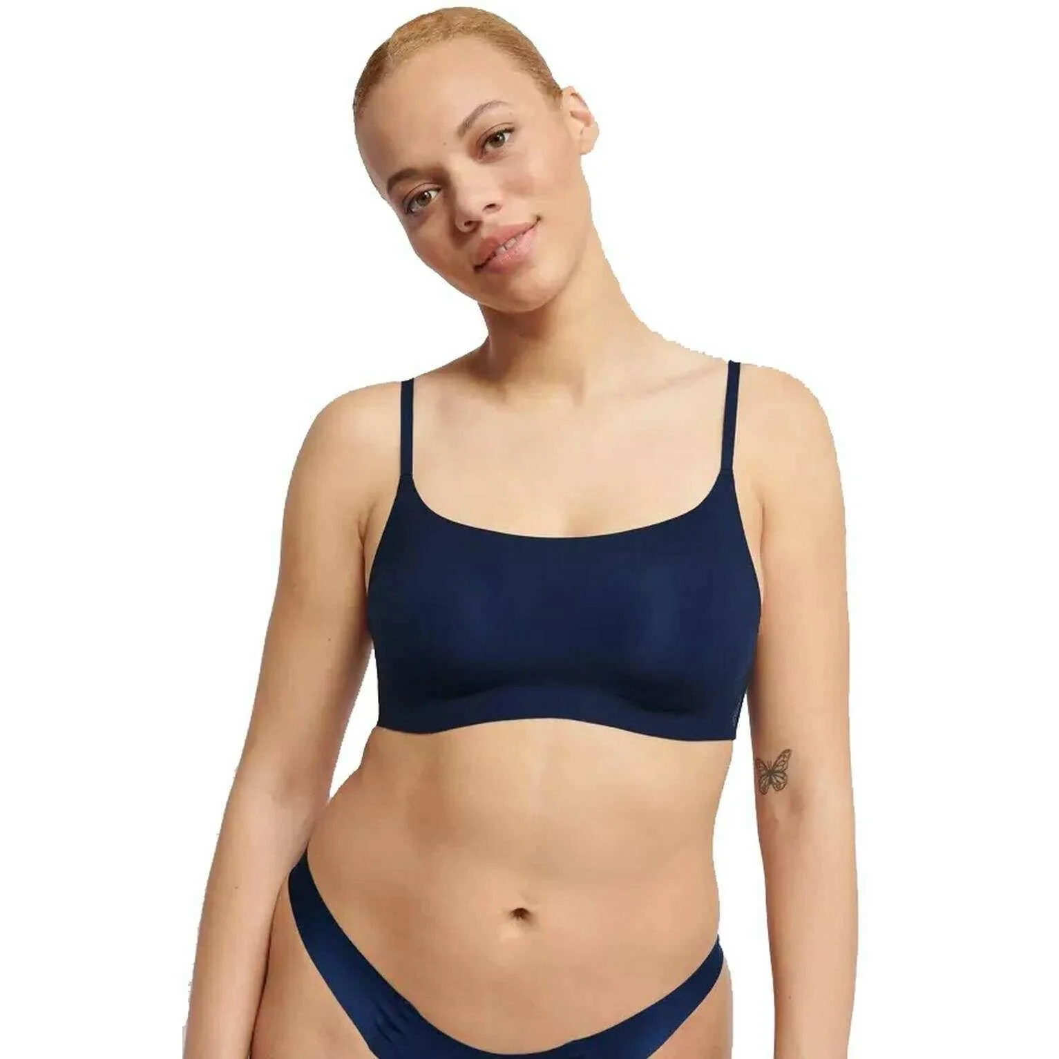 Sloggi Zero Feel 2.0 Ultra Bra - Navy Blue - Image 3
