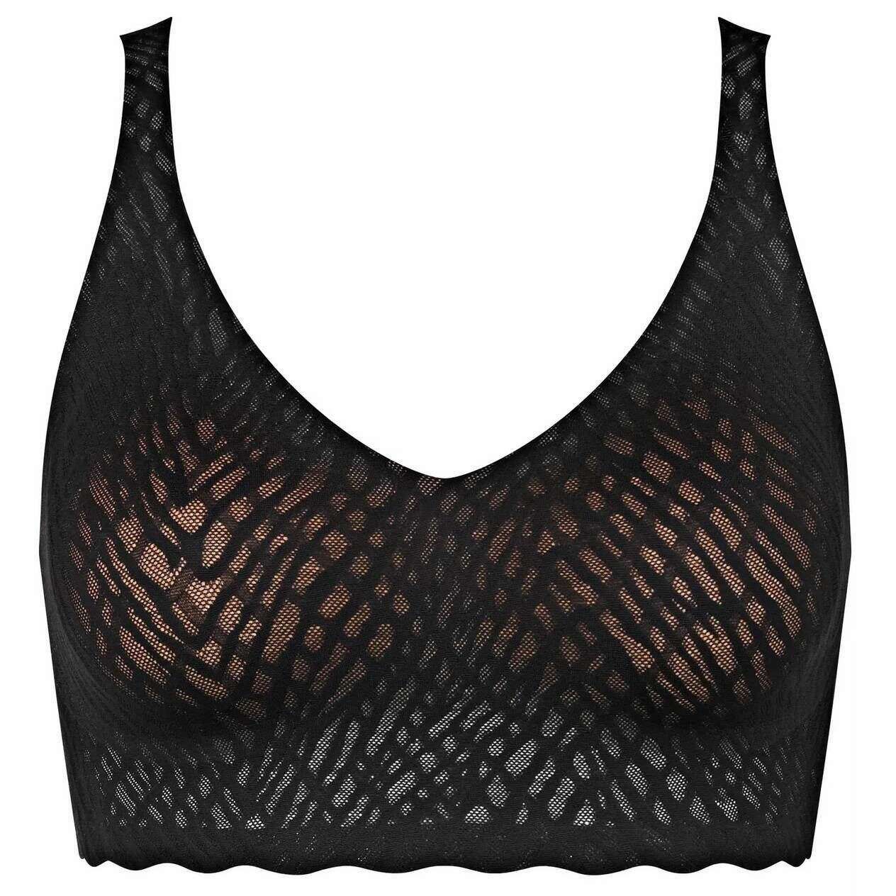 Sloggi Zero Feel Bliss Bralette - Black