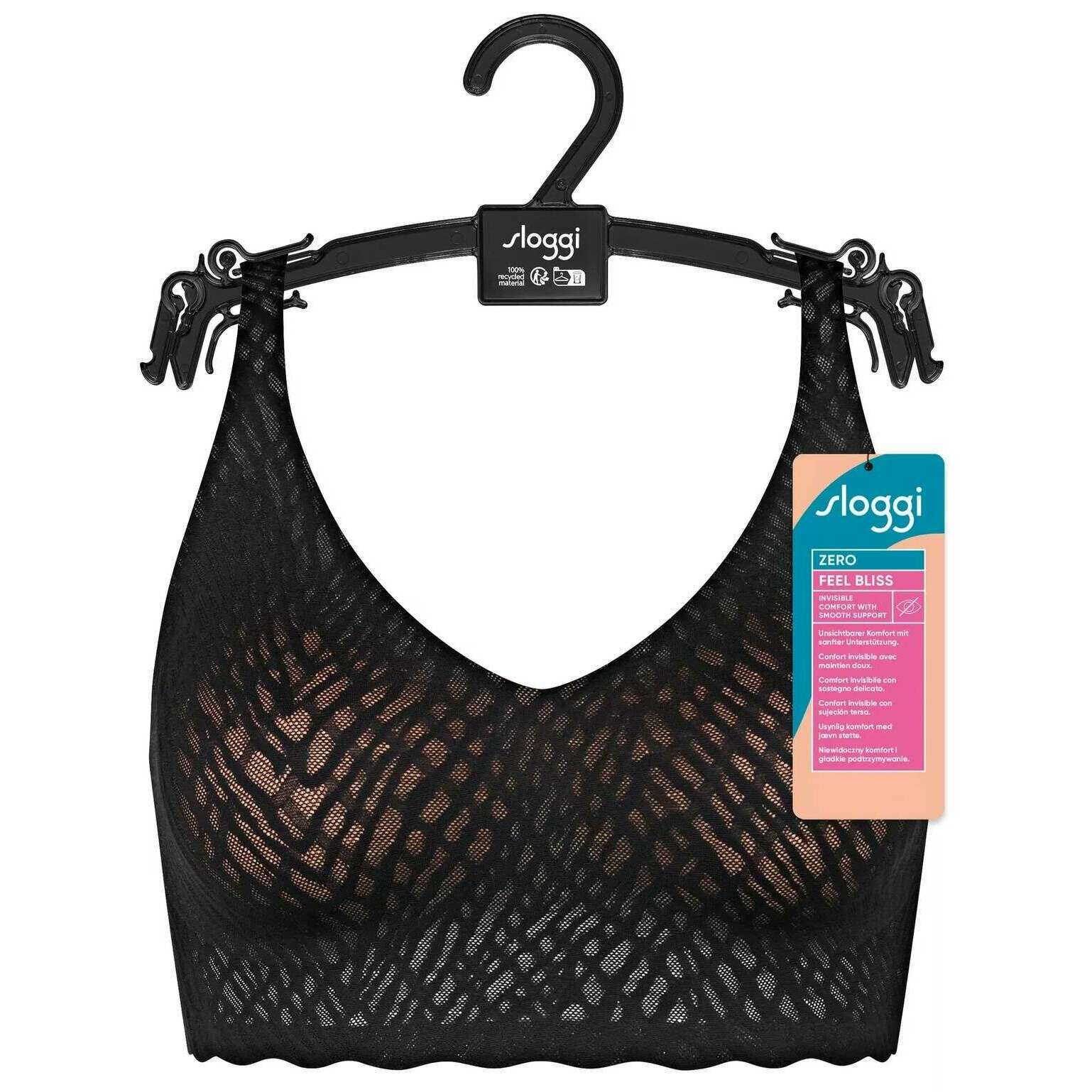 Sloggi Zero Feel Bliss Bralette - Black - Image 6
