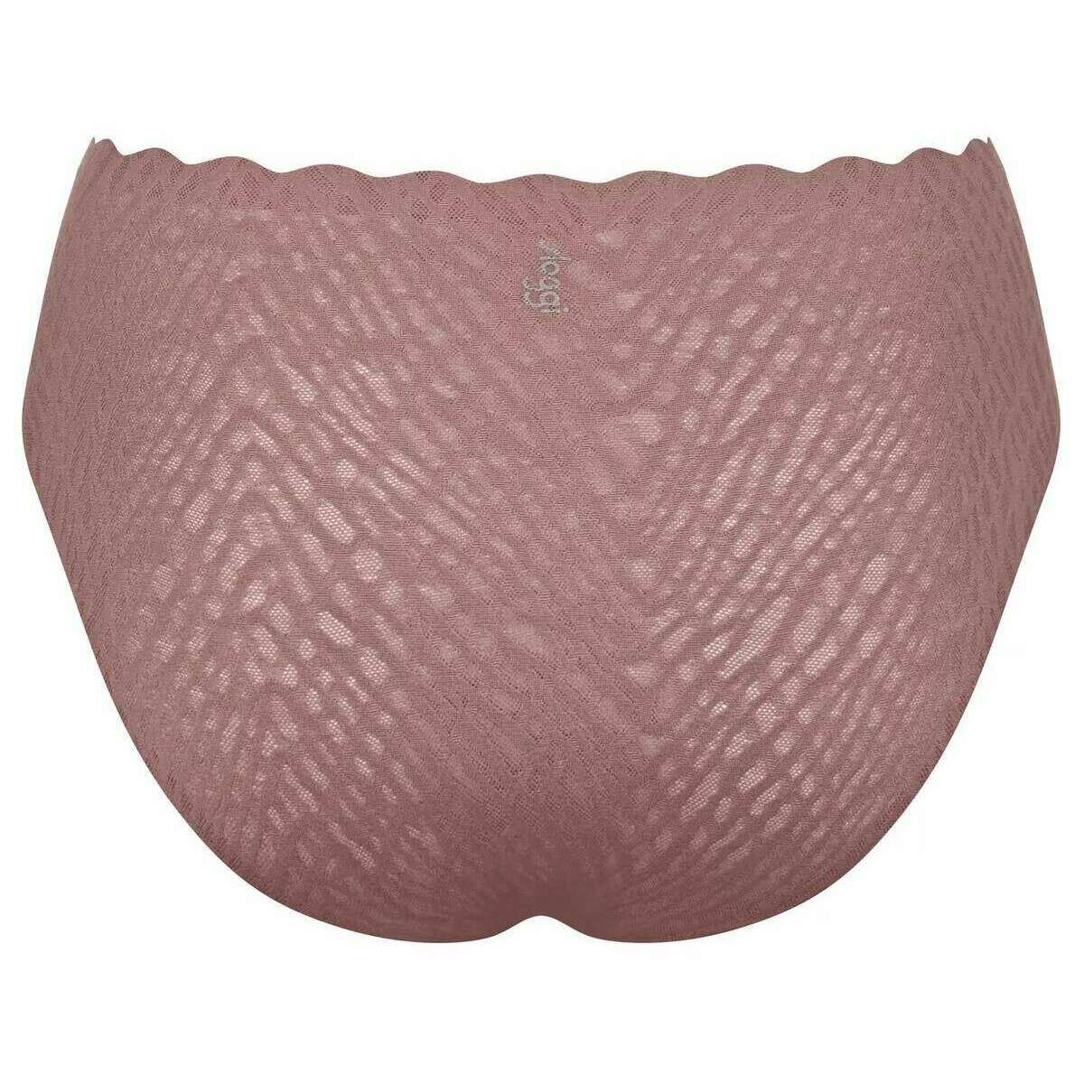 Sloggi Zero Feel Bliss High Leg Knickers - Cacao Brown - Image 2