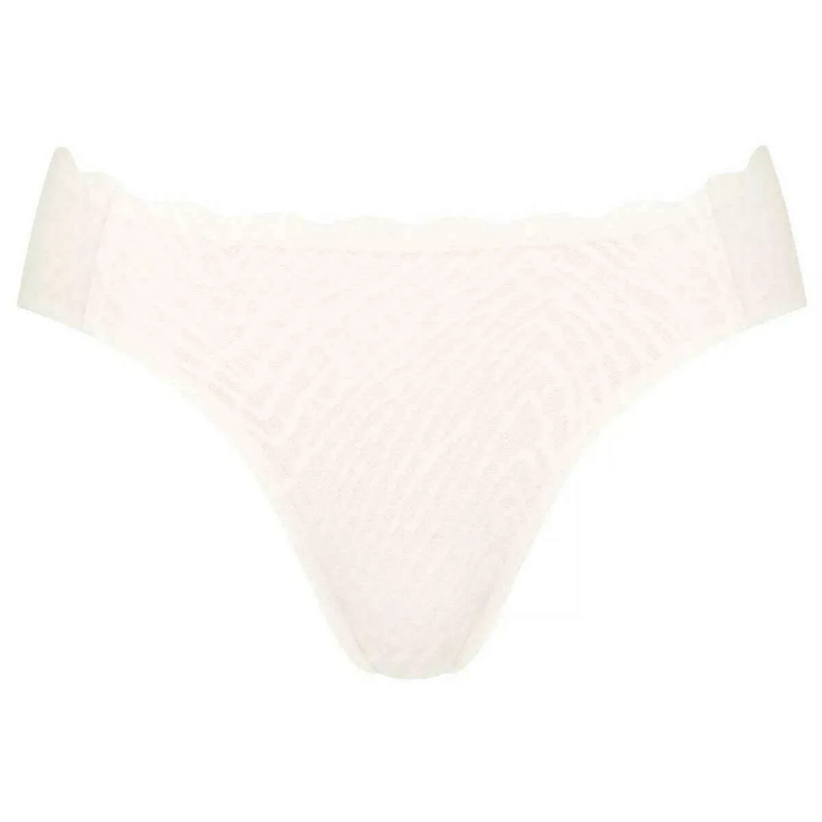 Sloggi Zero Feel Bliss High Leg Knickers - Silk White