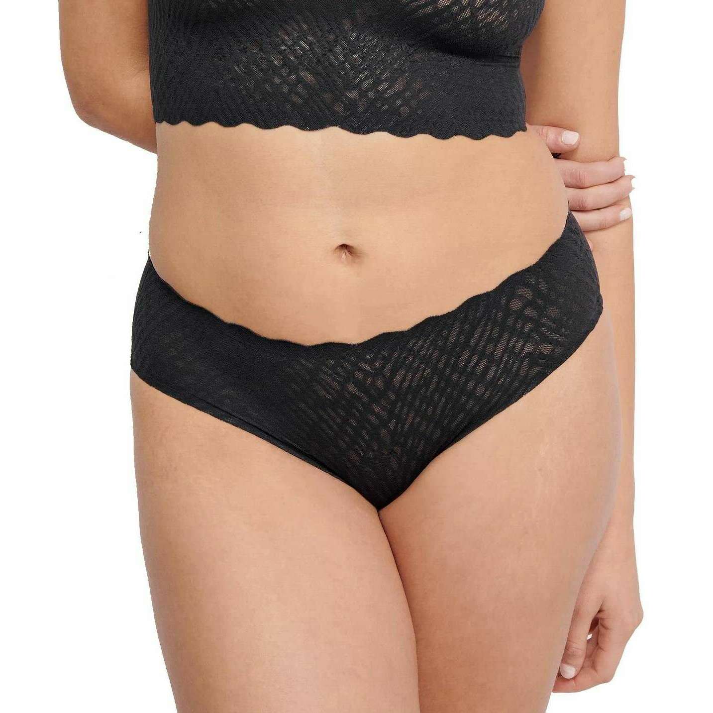 Sloggi Zero Feel Bliss Hipster Knickers - Black - Image 3