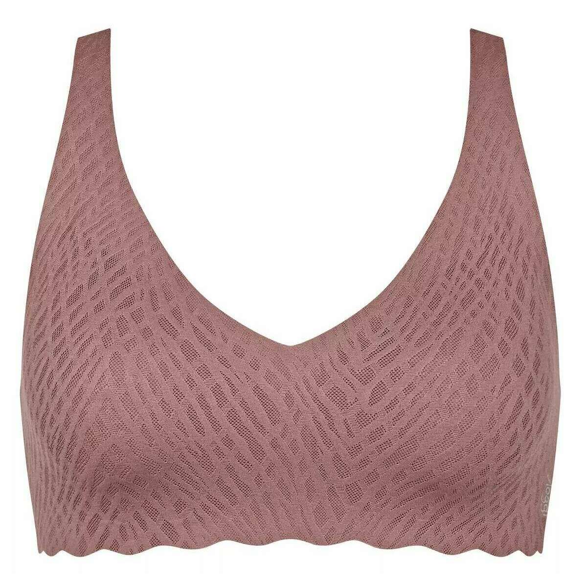 Sloggi Zero Feel Bliss Soft Bra - Cacao Brown
