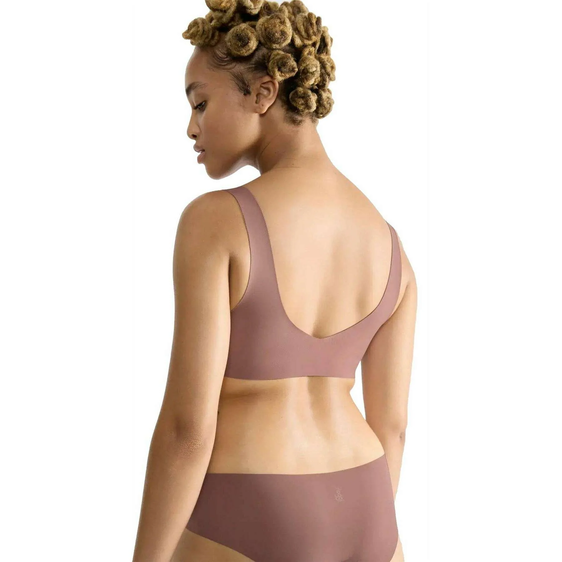 Sloggi Zero Feel Bralette - Cacao Brown - Image 4