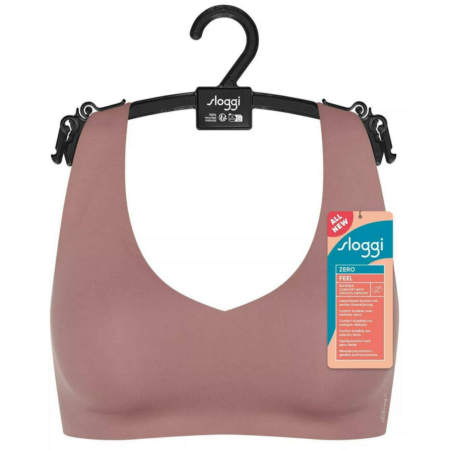 Sloggi Zero Feel Bralette - Cacao Brown - Image 6