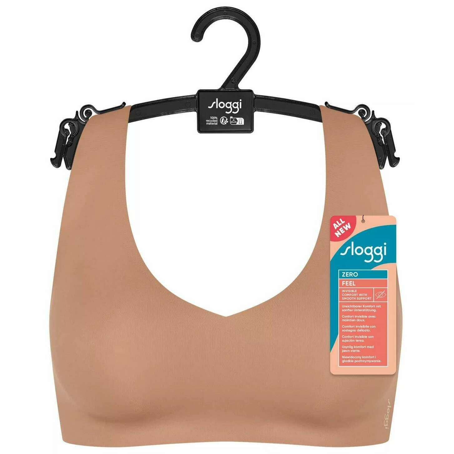 Sloggi Zero Feel Bralette - Nostalgic Brown - Image 6